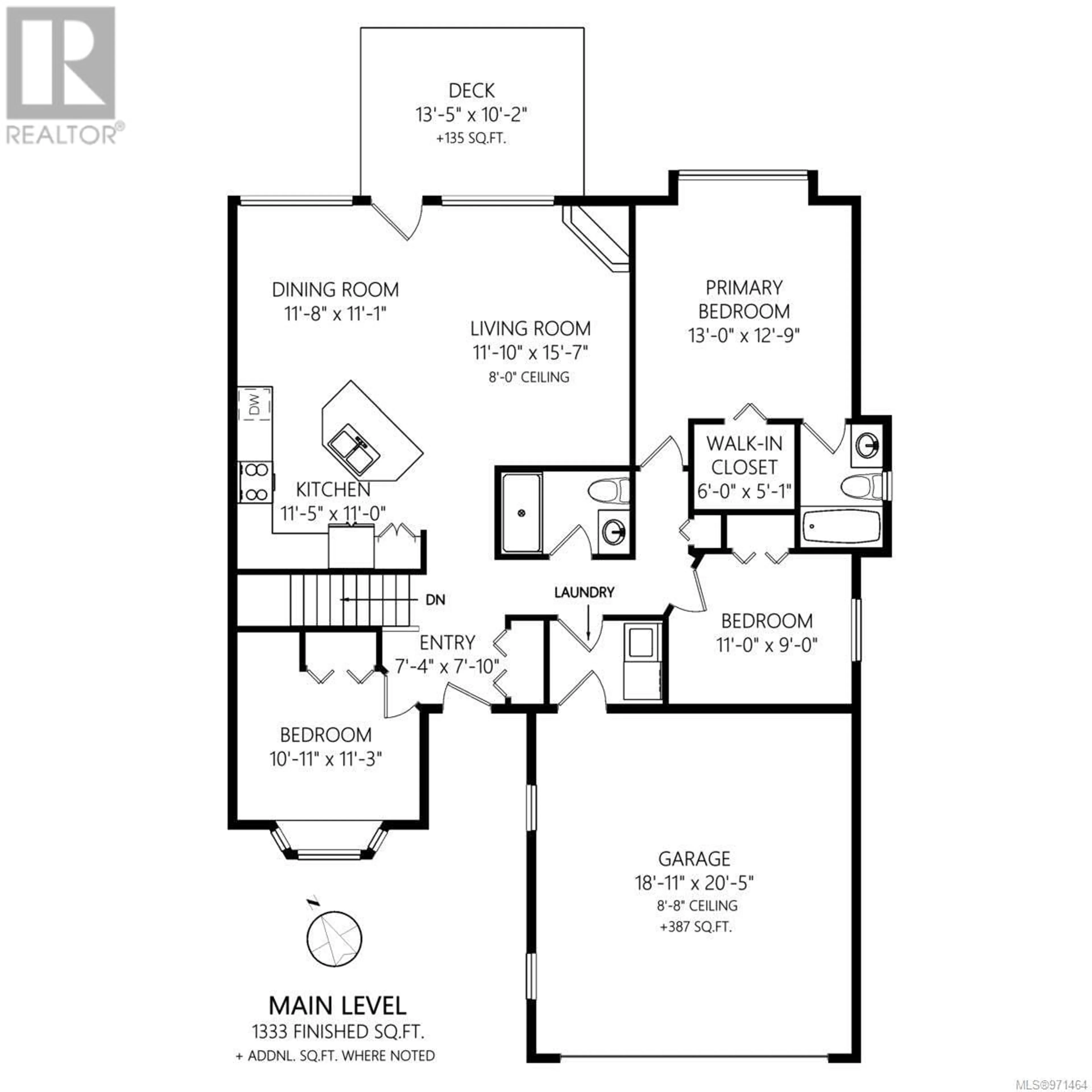 Floor plan for 4021 Otters Close, Duncan British Columbia V9L5Y3