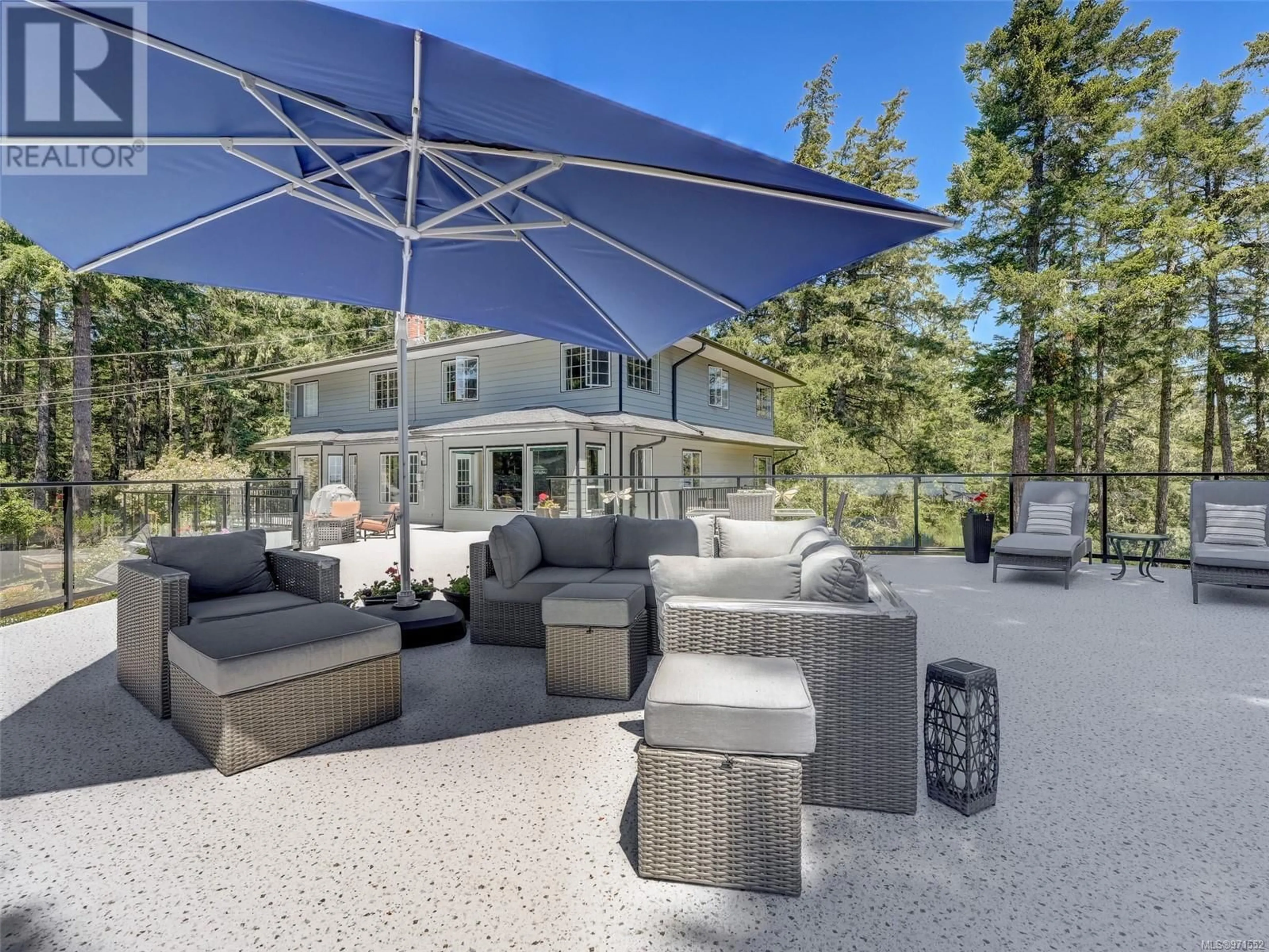 Patio for 4736 McVicker Rd, Metchosin British Columbia V9C4C7