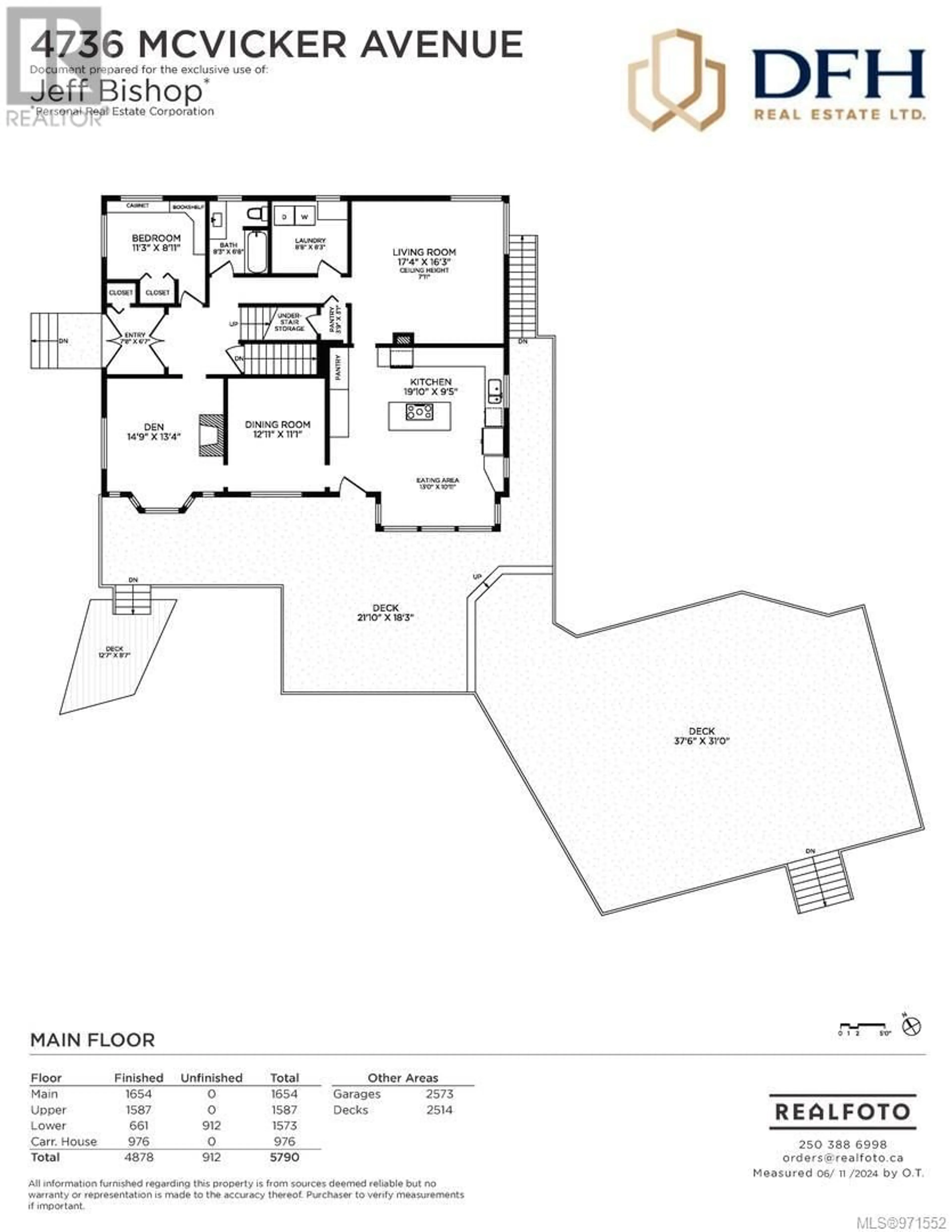 Floor plan for 4736 McVicker Rd, Metchosin British Columbia V9C4C7