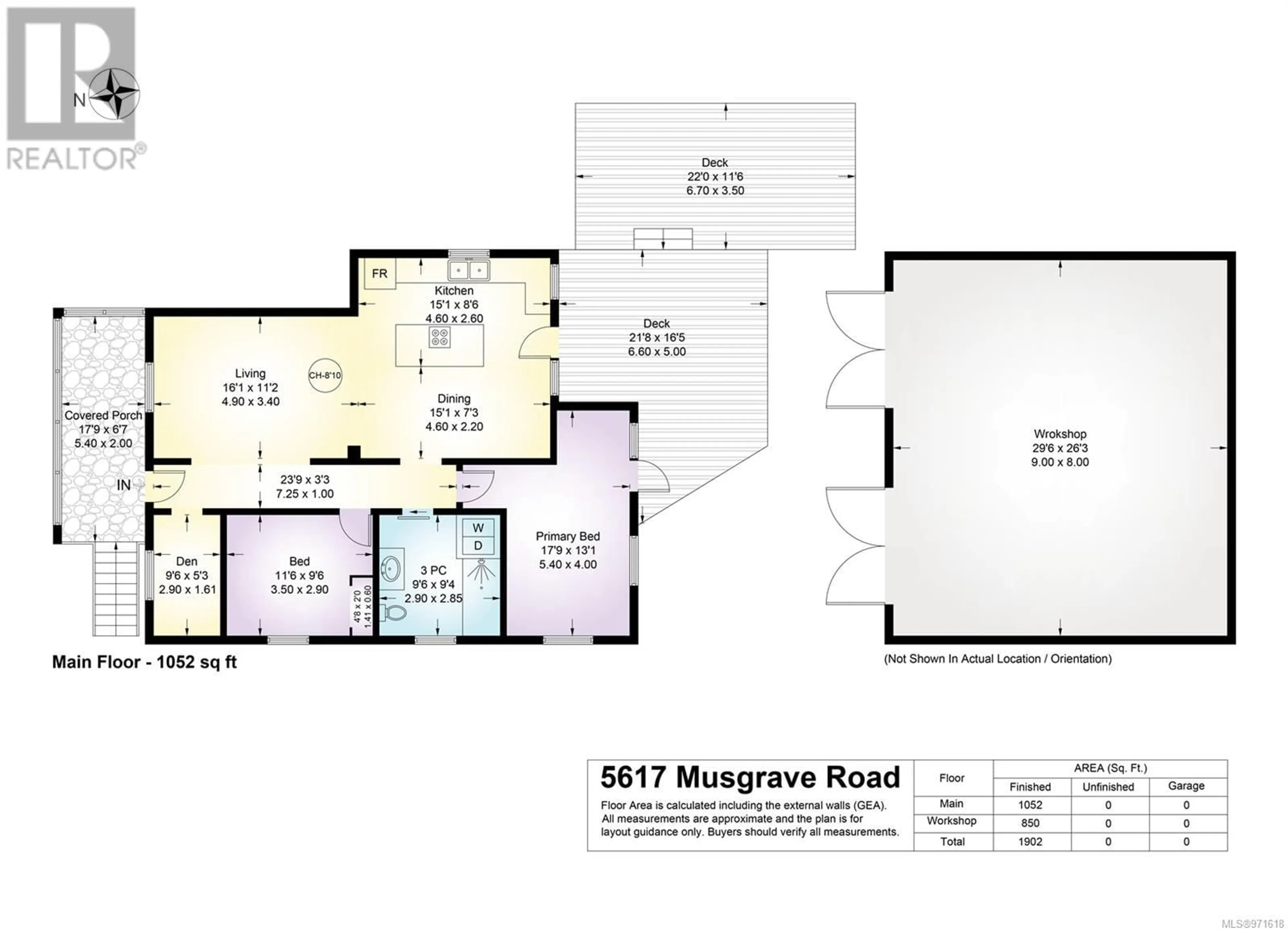 Floor plan for 5617 Musgrave Rd, Union Bay British Columbia V0R3B0