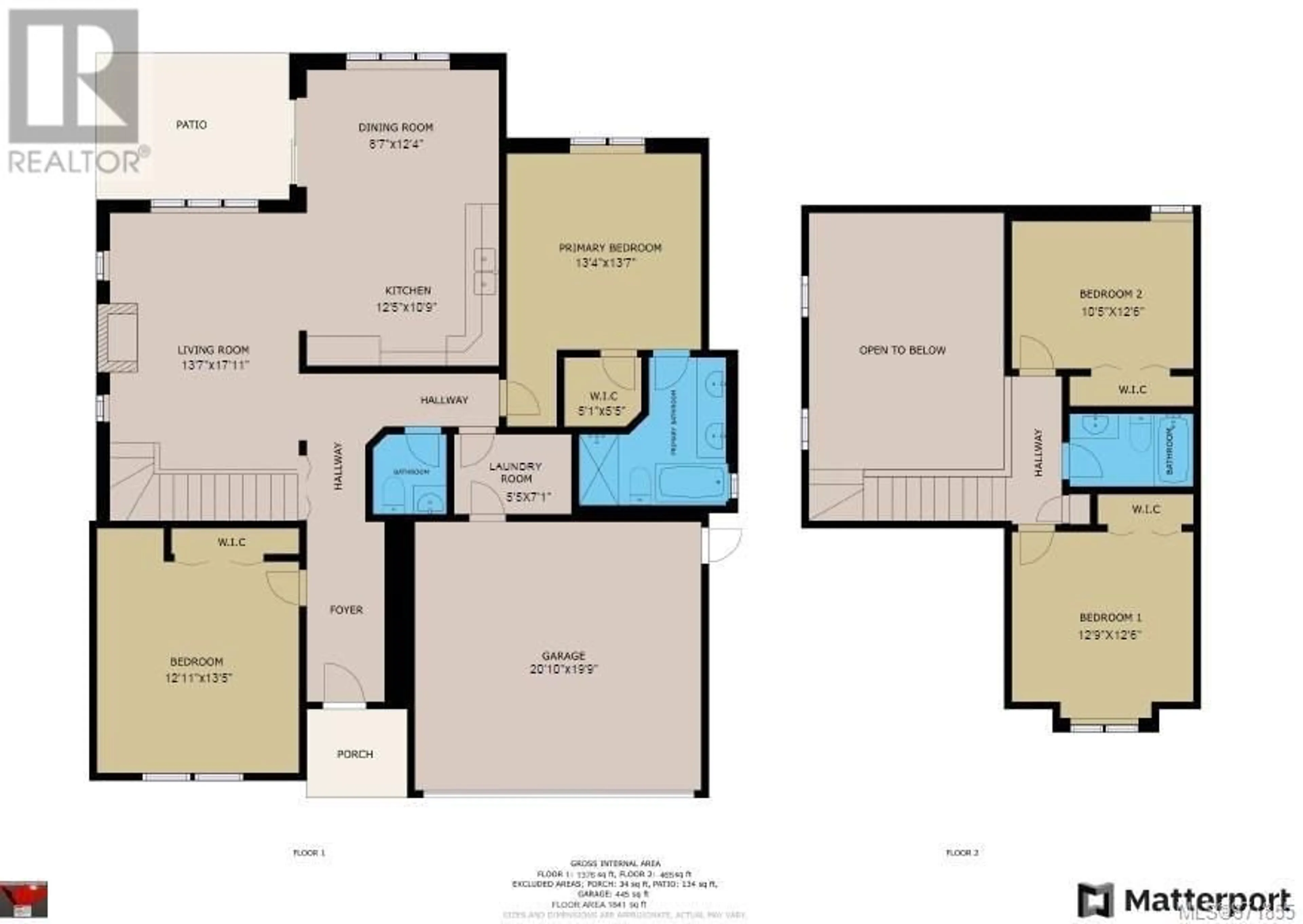 Floor plan for 725 SALMONBERRY St, Campbell River British Columbia V9H0G1