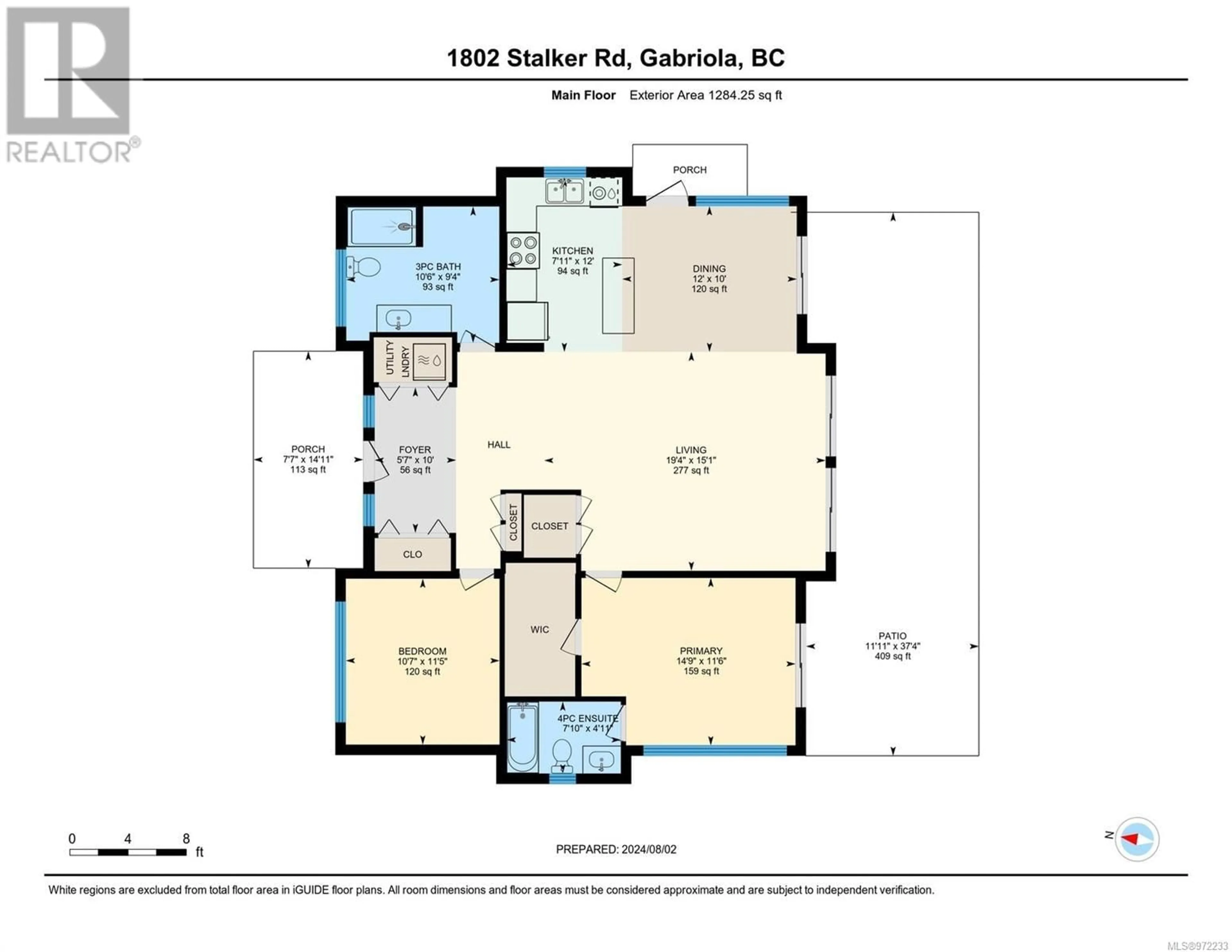 Floor plan for 1802 Stalker Rd, Gabriola Island British Columbia V0R1X7