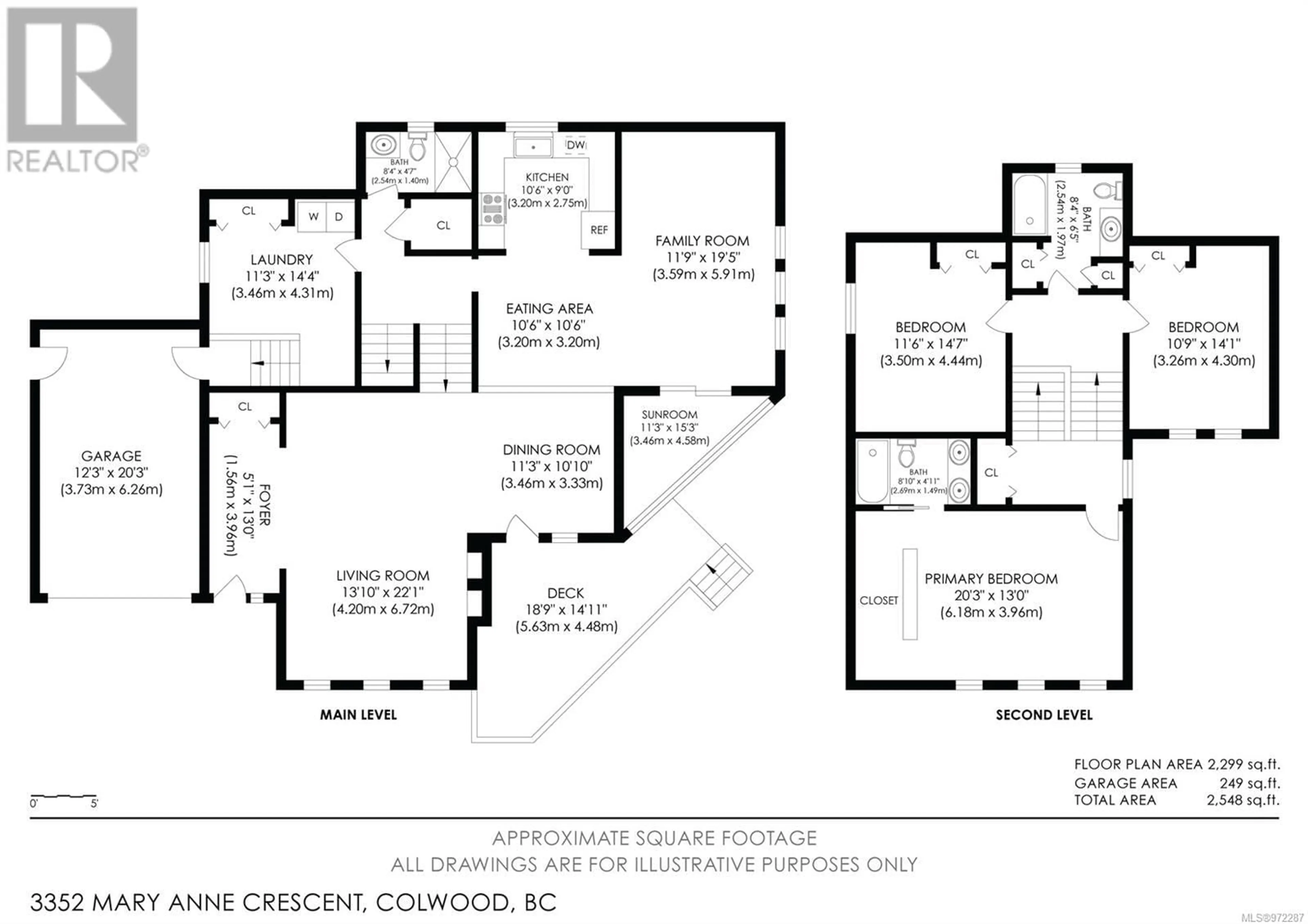 Floor plan for 3352 Mary Anne Cres, Colwood British Columbia V9C3L2