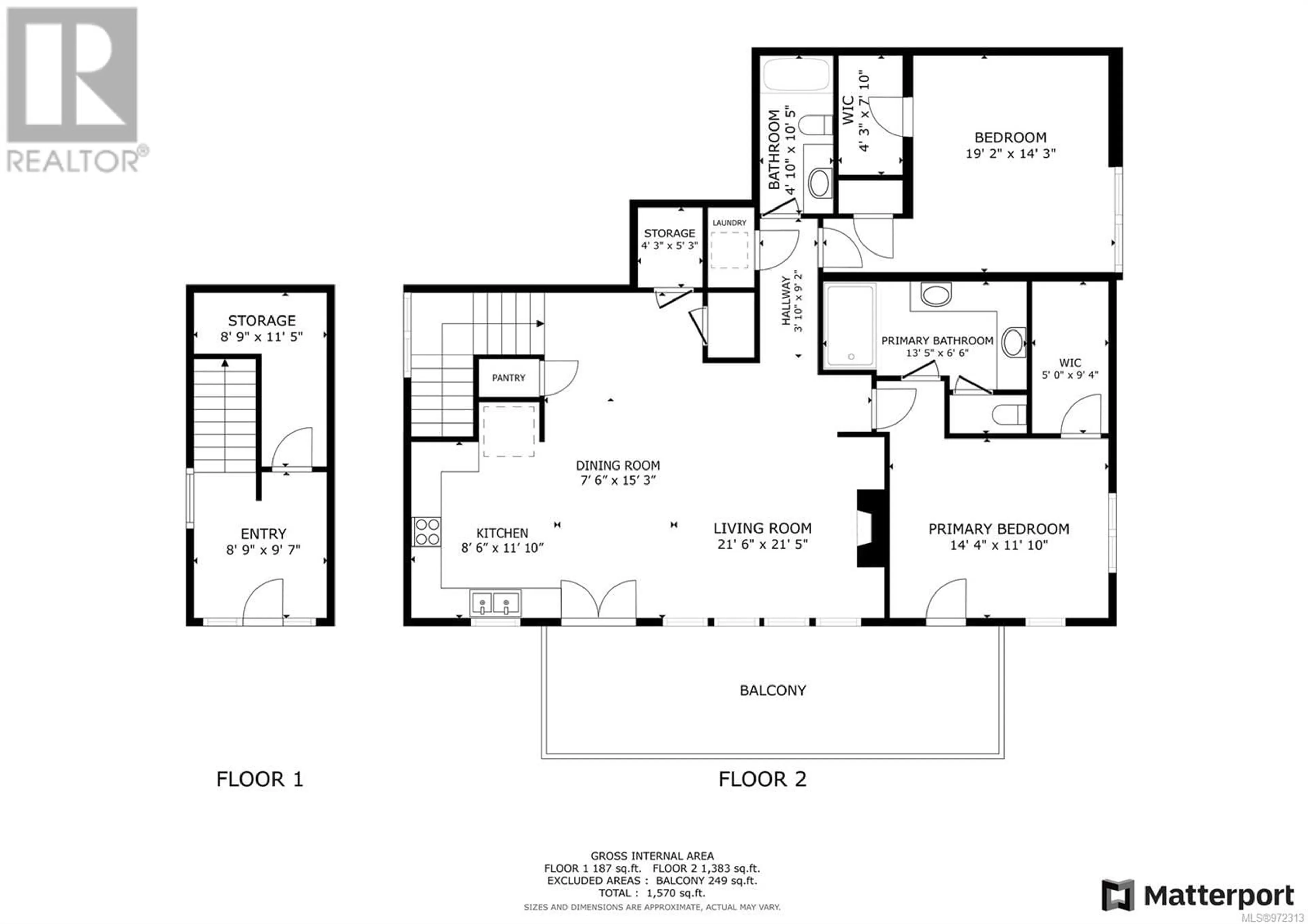 Floor plan for 7 1261 Noel Ave, Comox British Columbia V9M3Y5