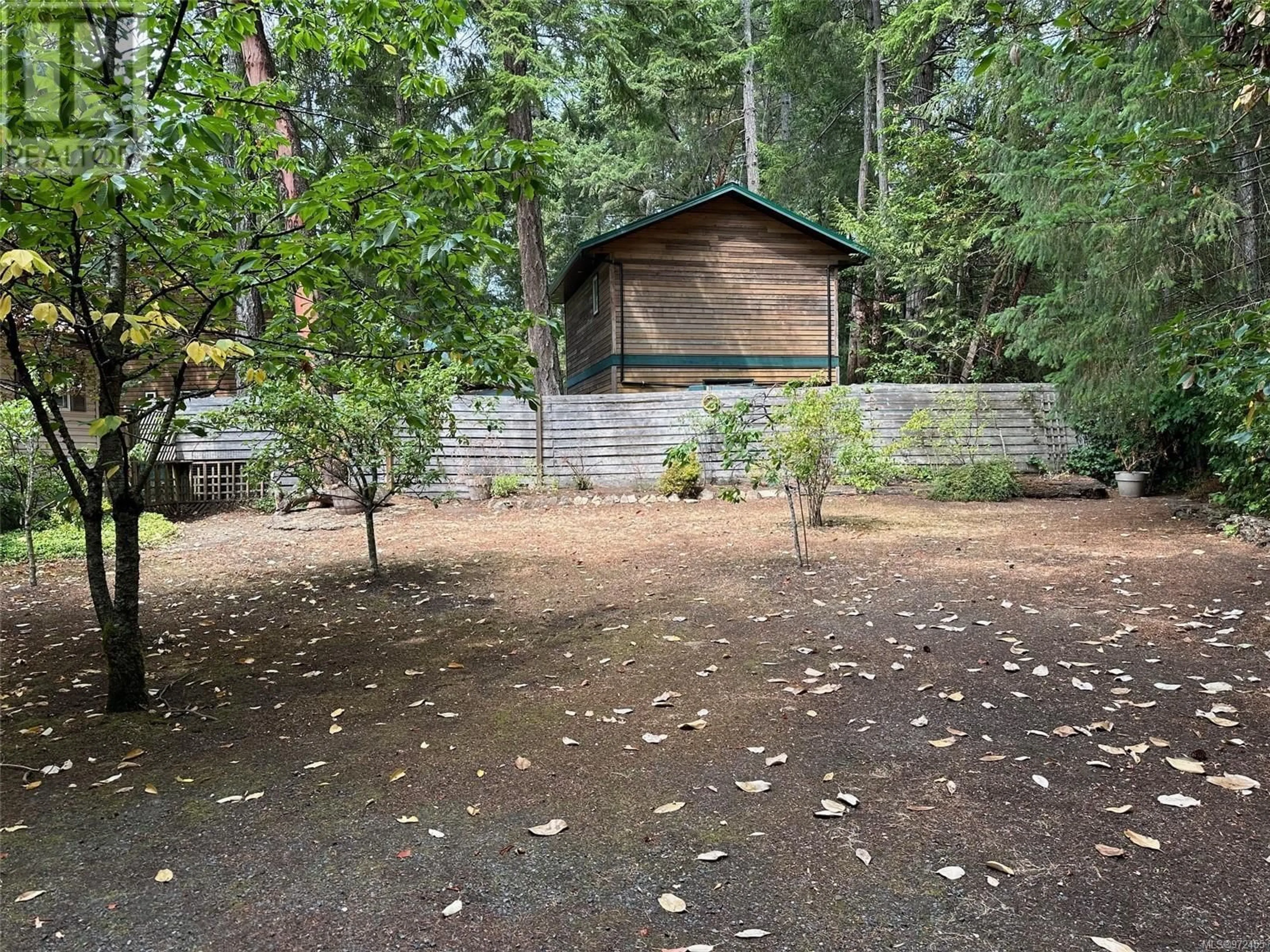 Shed for 989 Pat Burns Ave, Gabriola Island British Columbia V0R1X2