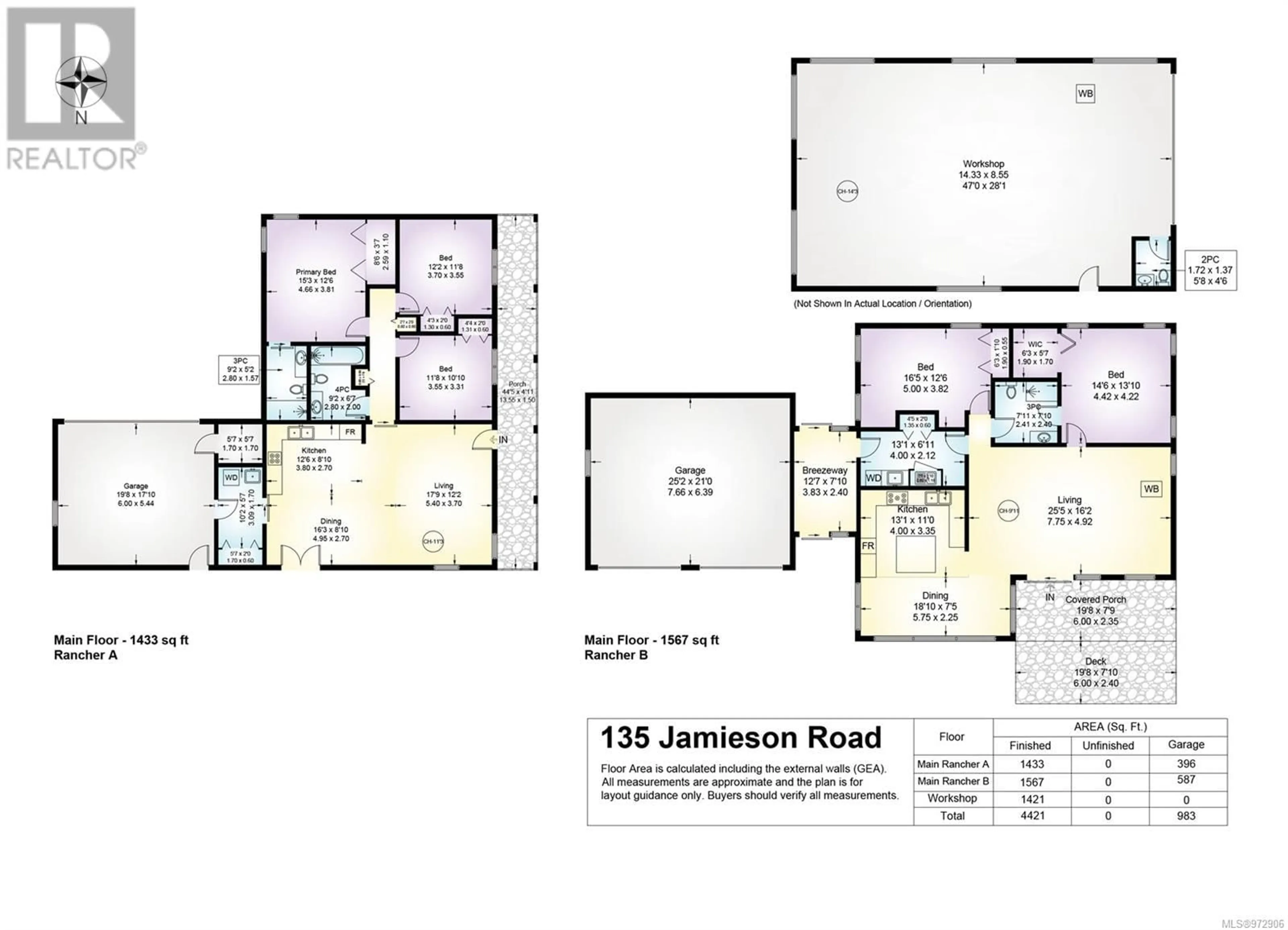 Floor plan for 135 Jamieson Rd, Bowser British Columbia V0R1G0