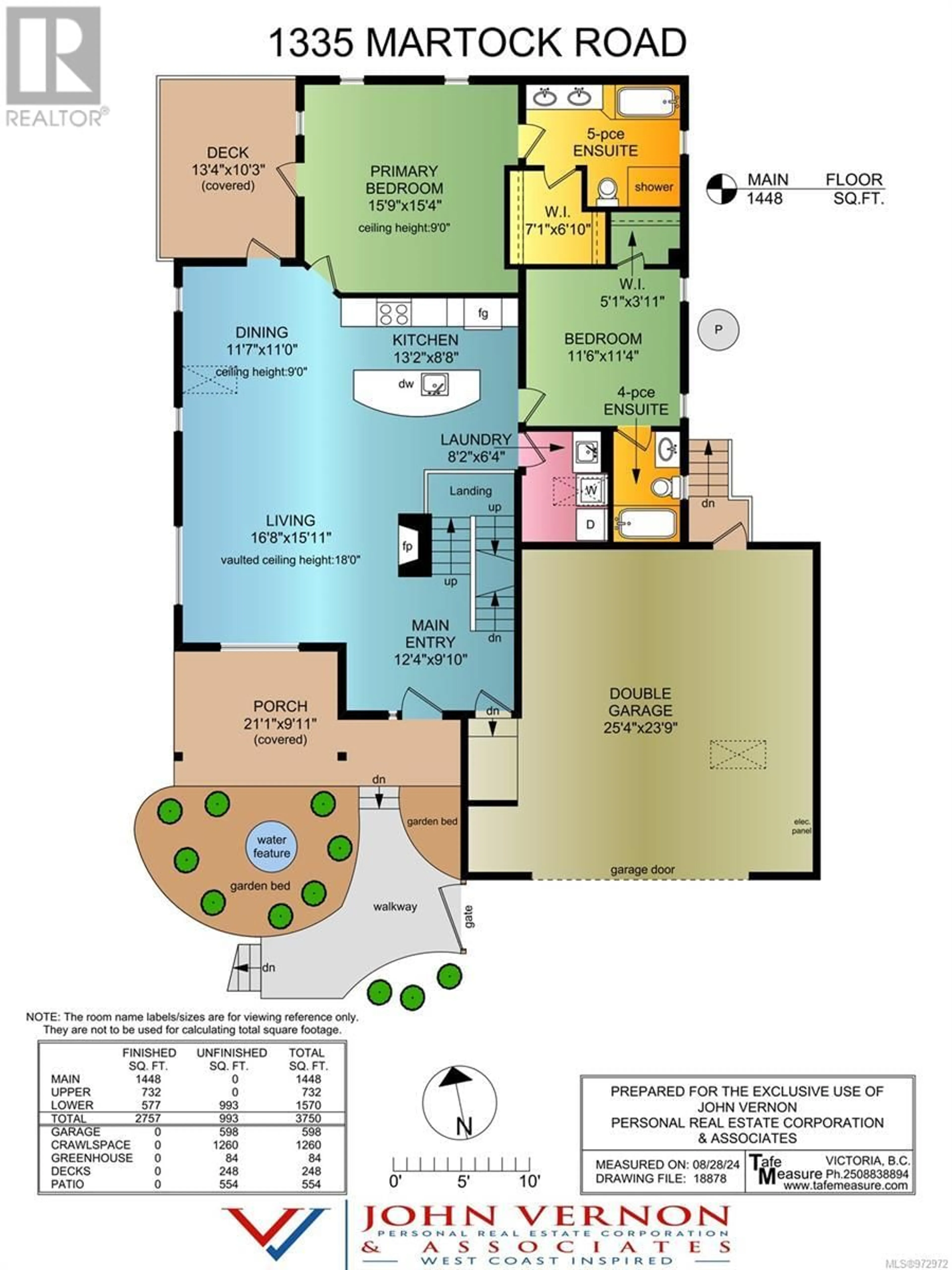 Floor plan for 1335 Martock Rd, Sooke British Columbia V9Z1B1