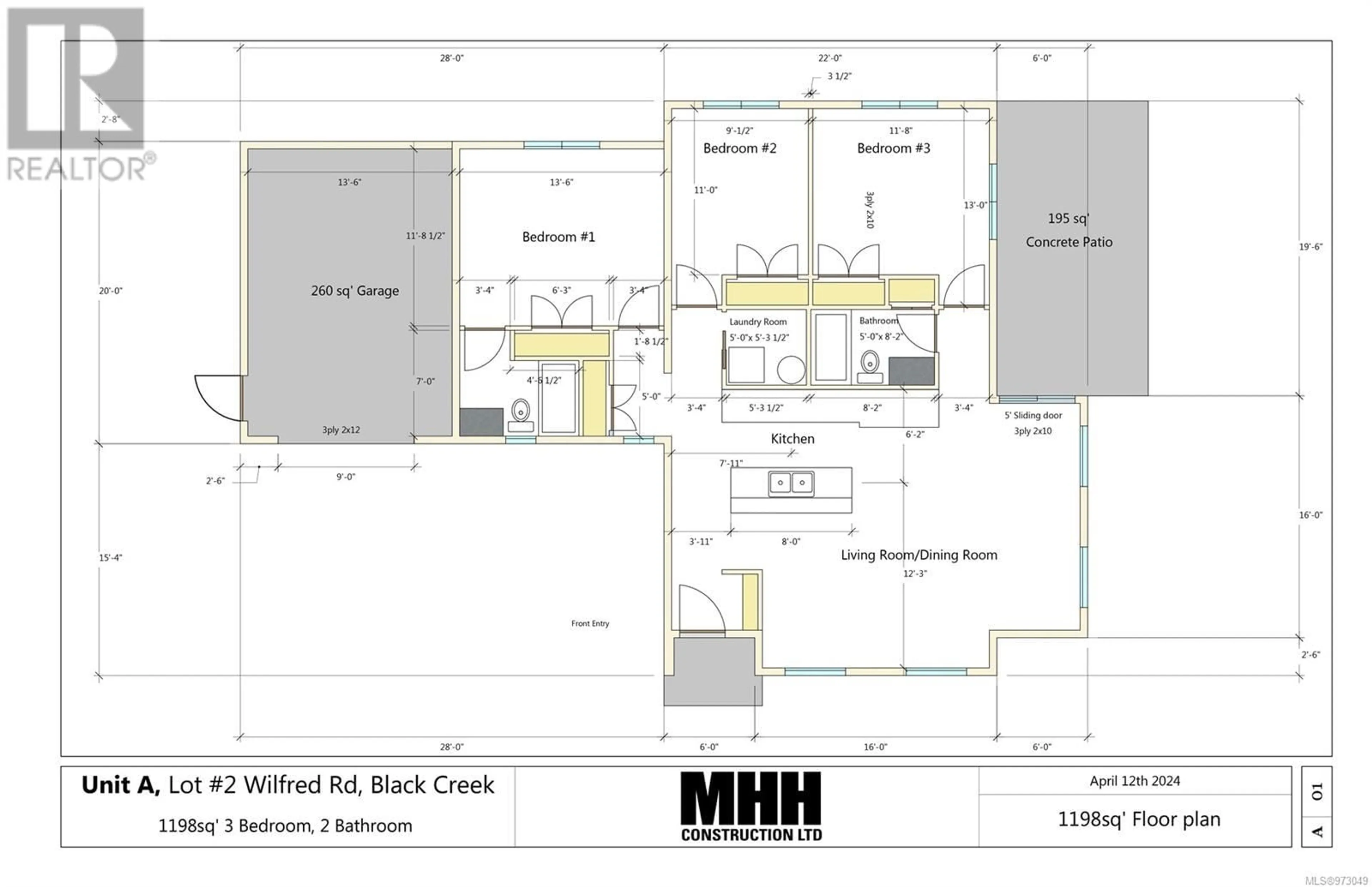 Floor plan for 1958 1960 Wilfred Rd, Black Creek British Columbia V9J1J8