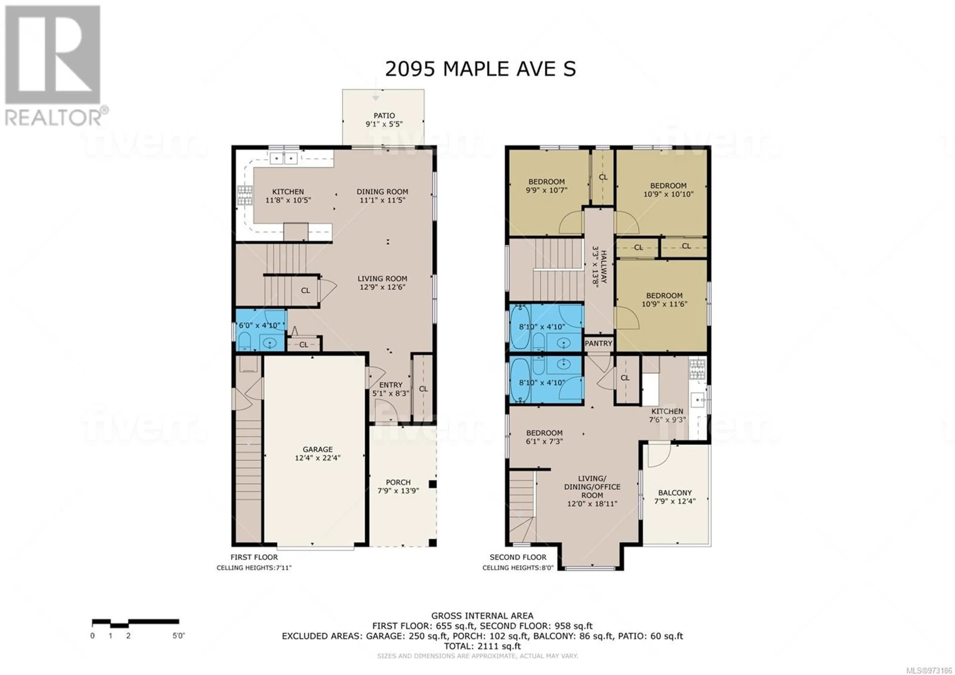 Floor plan for 2095 Maple Ave S, Sooke British Columbia V9Z0N8