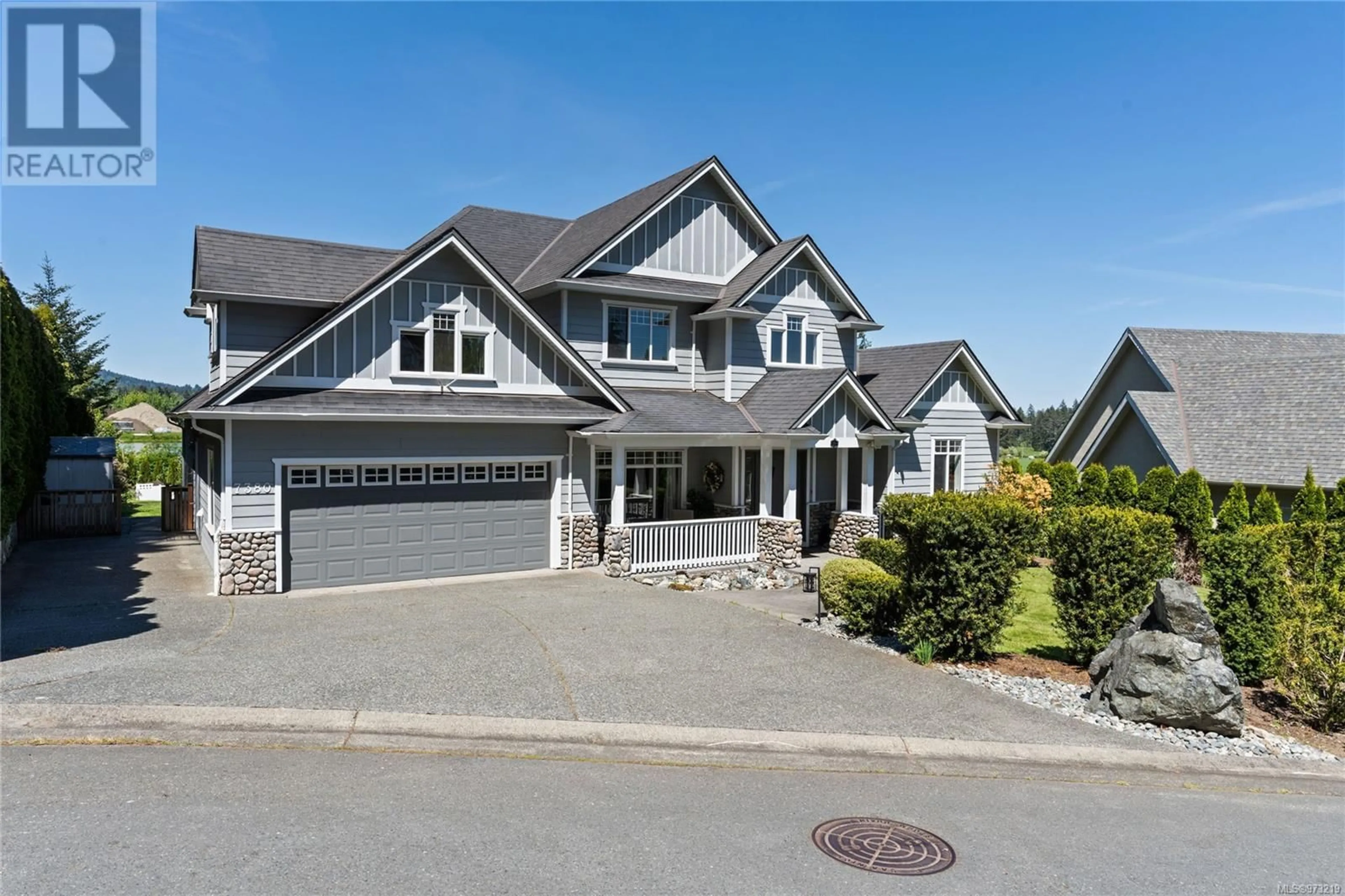 Frontside or backside of a home for 7380 Ridgedown Crt, Central Saanich British Columbia V8M2H7