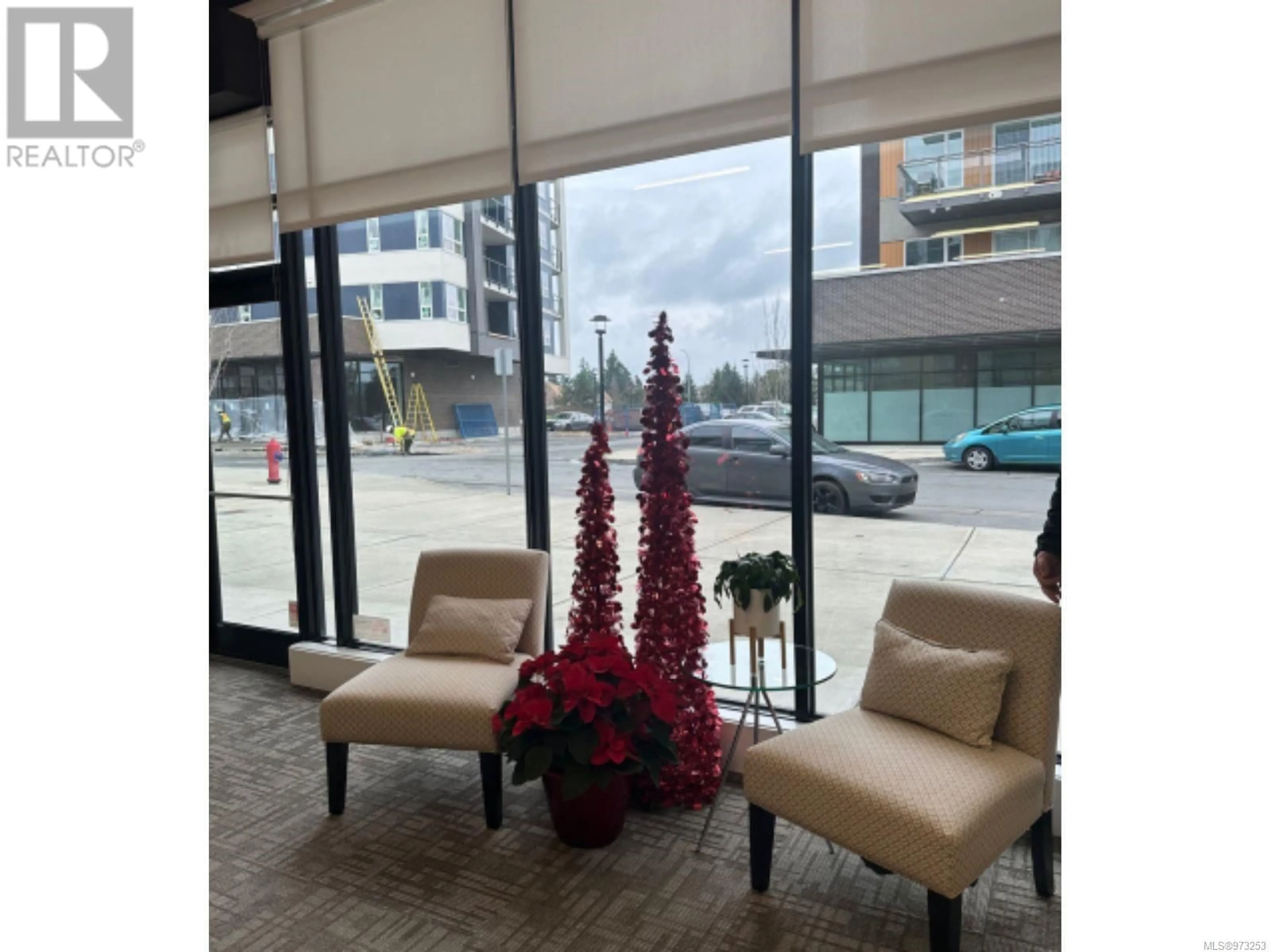 Indoor lobby, carpet floors for 104 950 Whirlaway Cres, Langford British Columbia V9B6W6