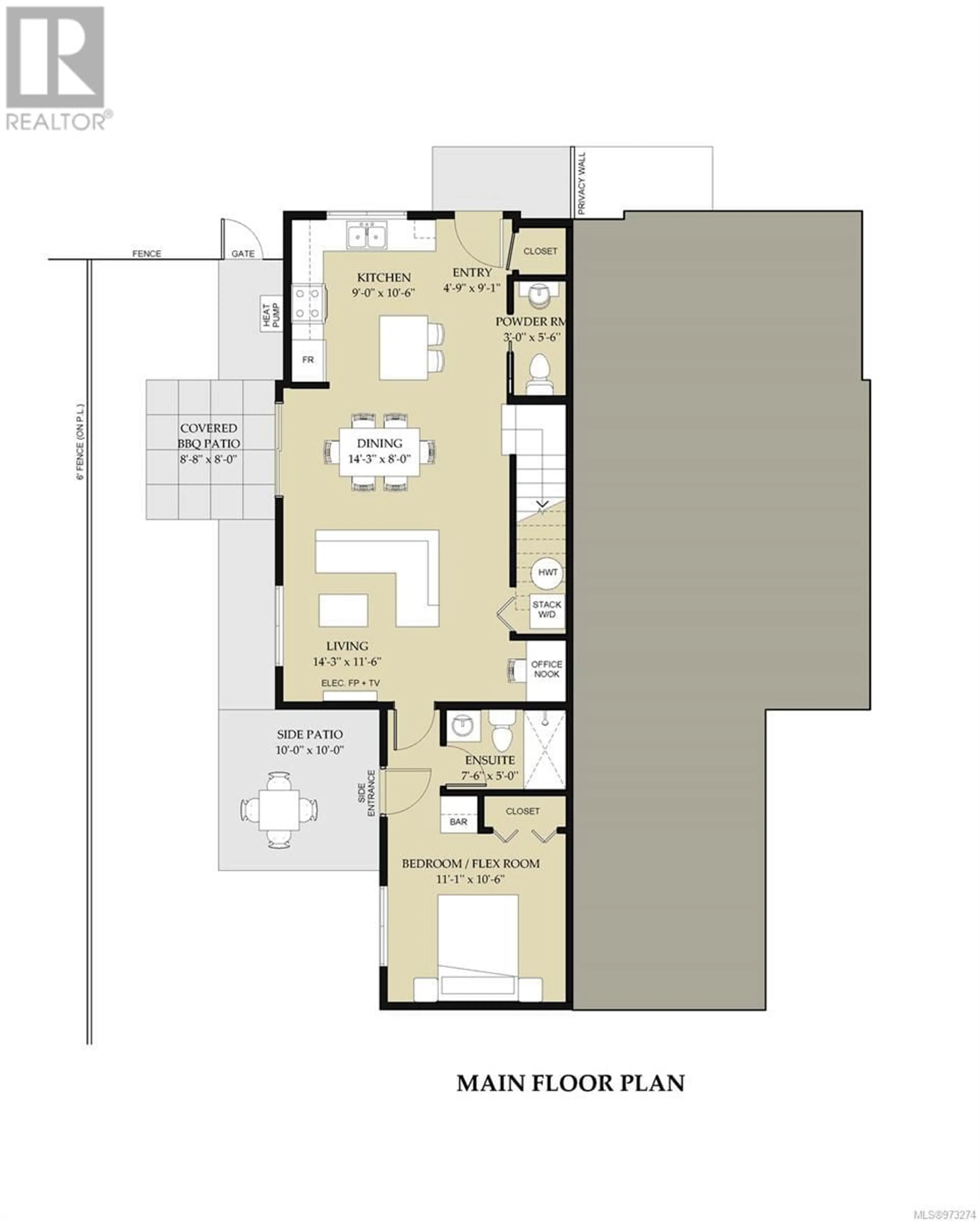 Floor plan for SL6 151 Shelly Rd, Parksville British Columbia V9P1T7