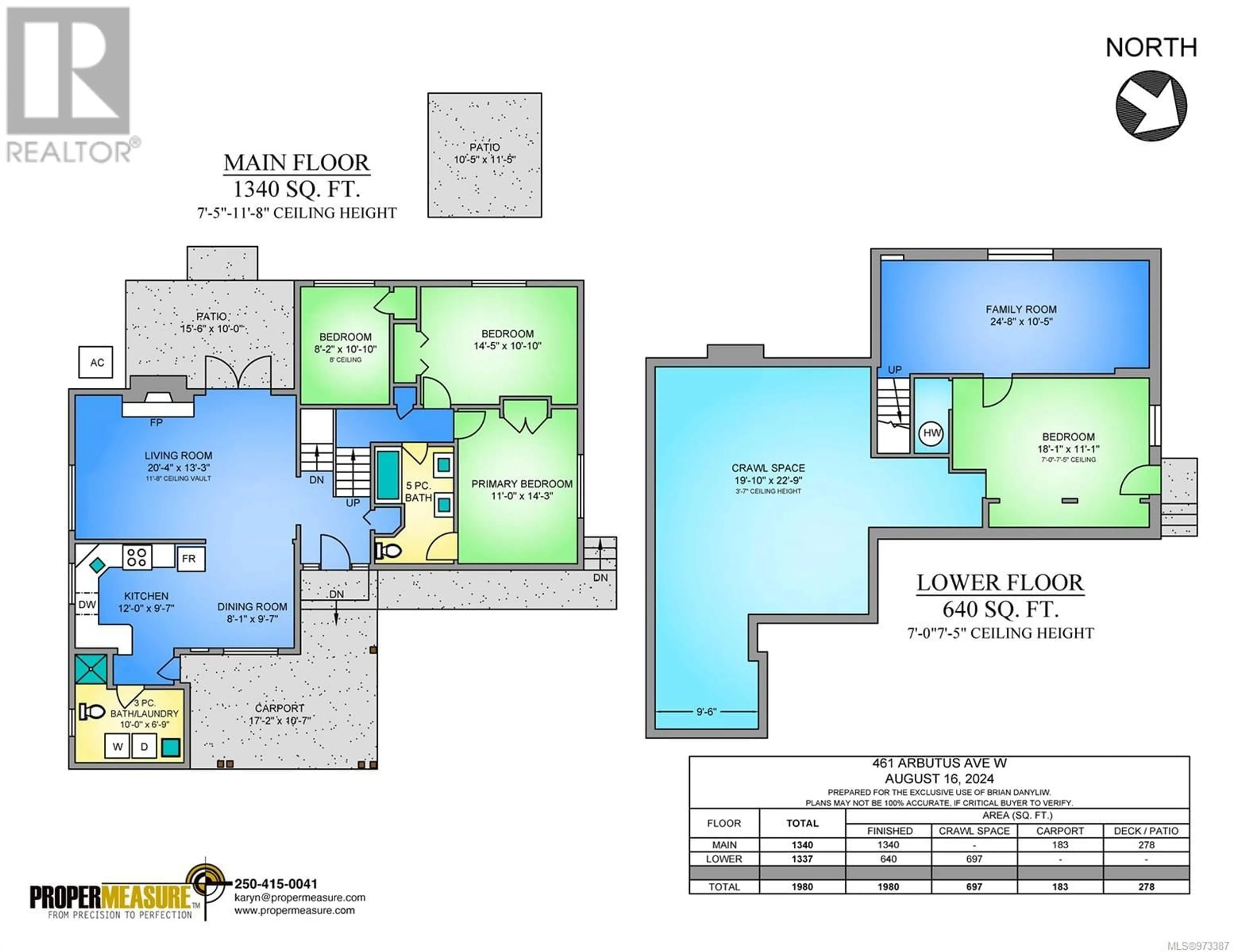 Floor plan for 461 Arbutus Ave W, Duncan British Columbia V9L1J1