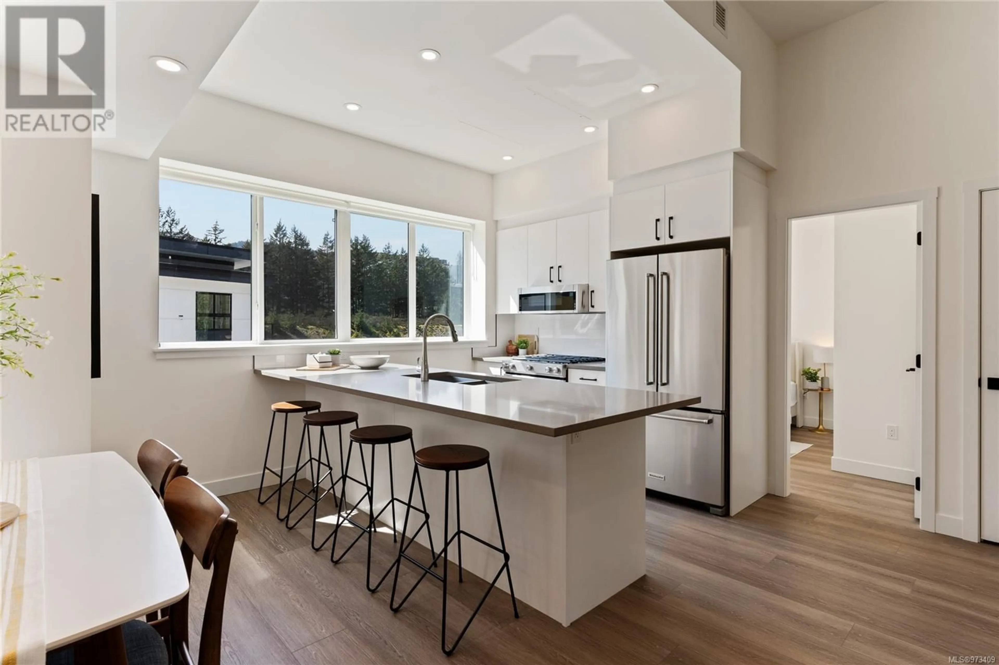 Open concept kitchen for 2821 Caster Pl, Langford British Columbia V9B0B2