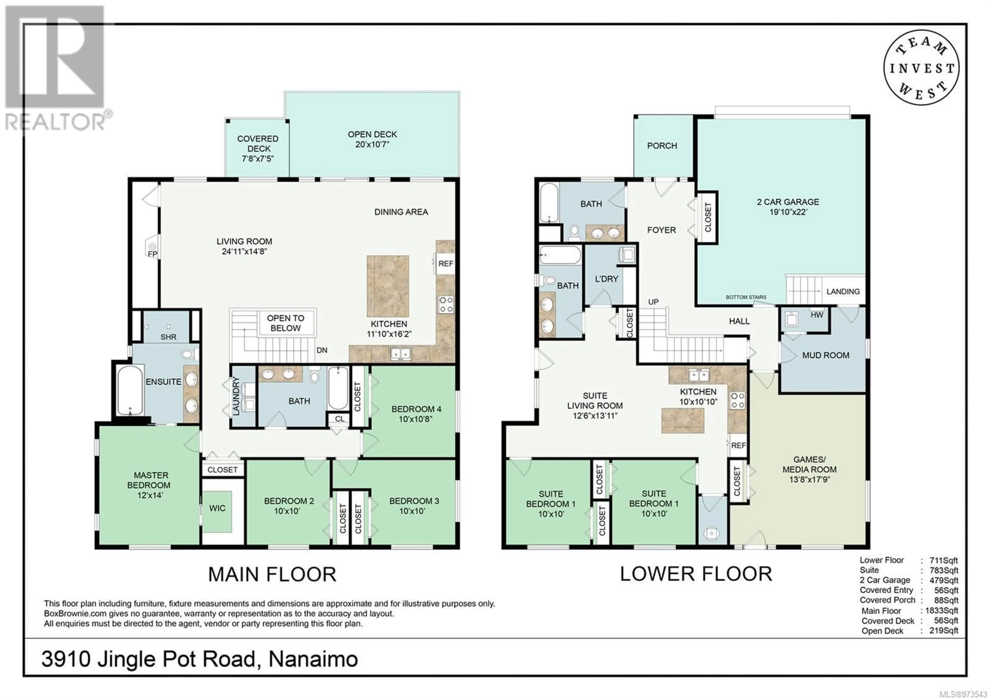 Floor plan for 3910 Jingle Pot Rd, Nanaimo British Columbia V9T0K3