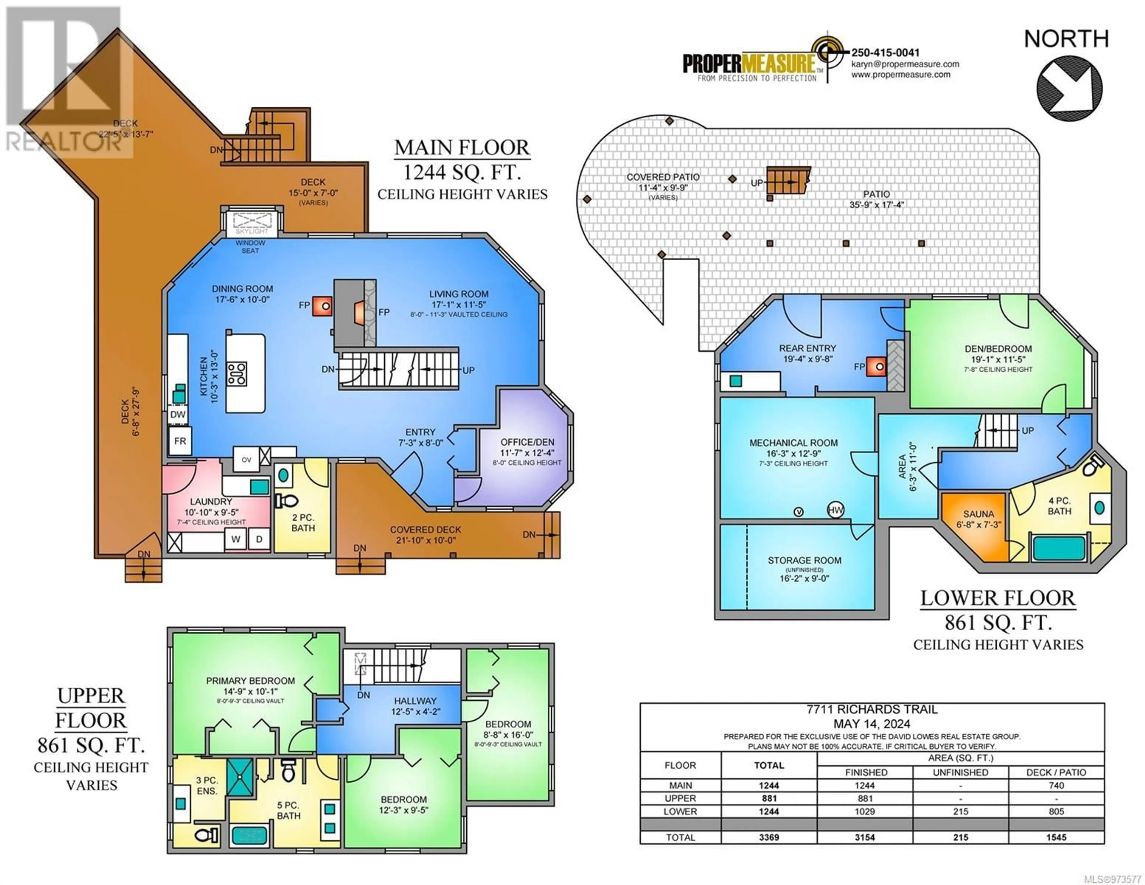 Floor plan for 7701 Richards Trail, Duncan British Columbia V9L6B2