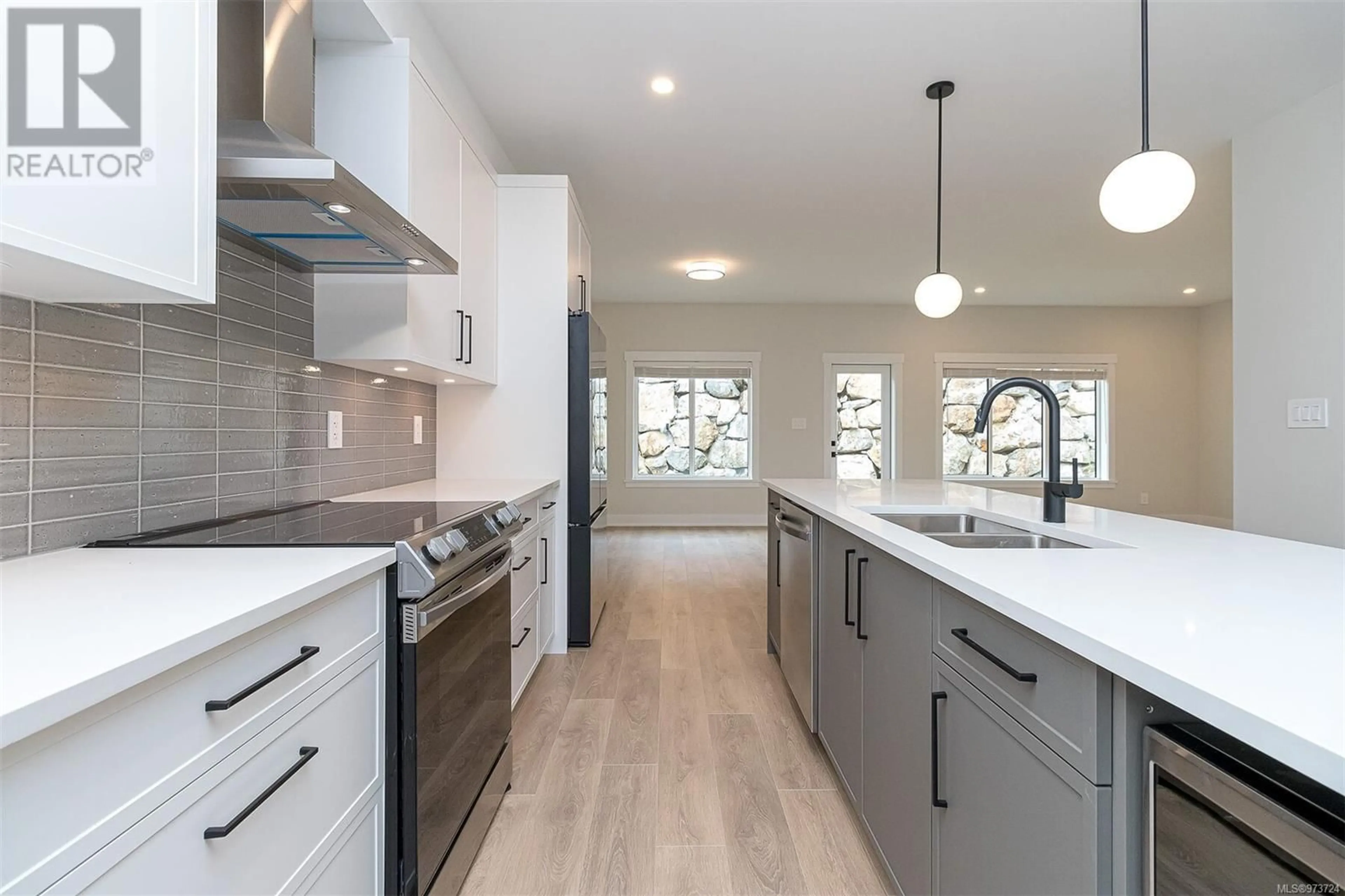 Open concept kitchen for 2649 Mica Pl, Langford British Columbia V9B5N1