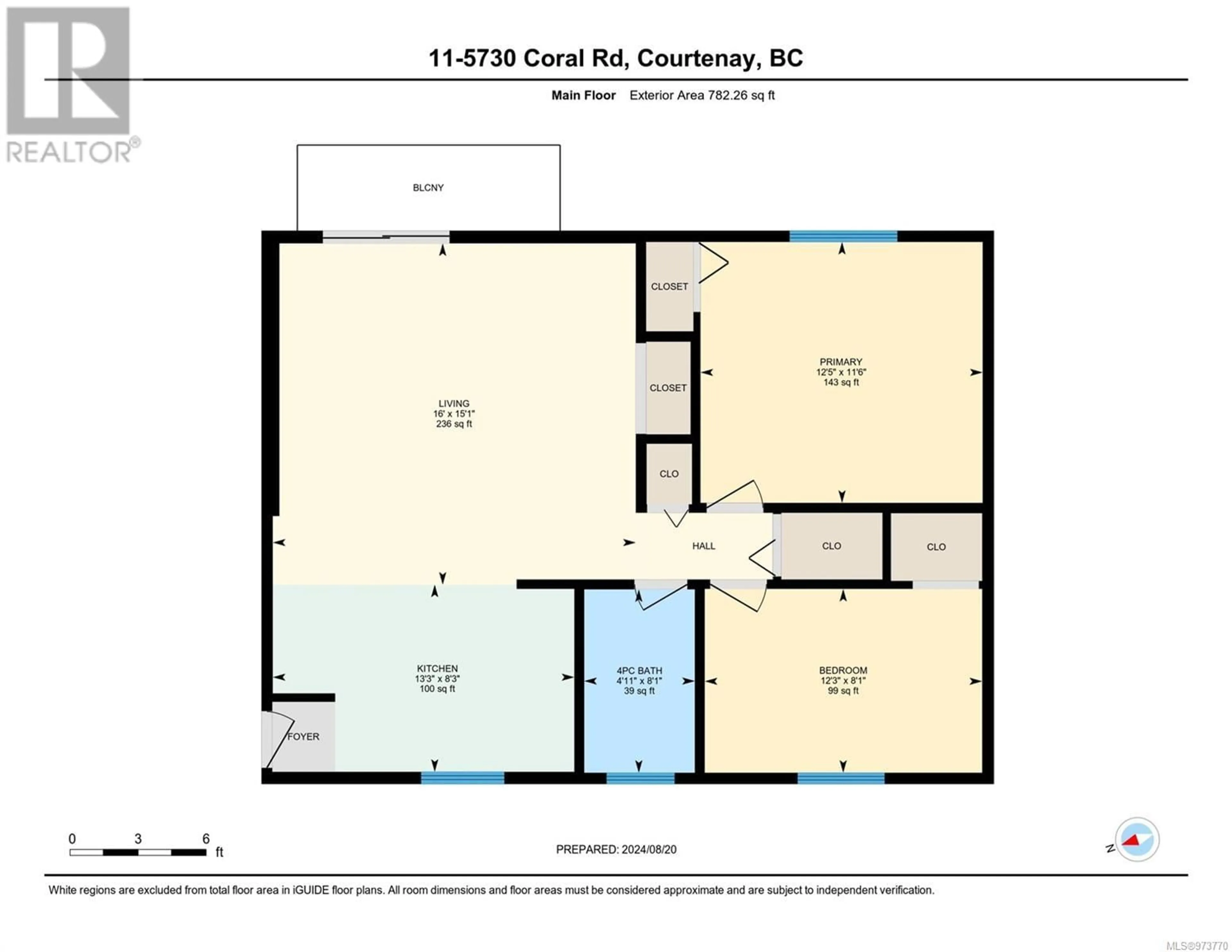 Floor plan for 11 5730 Coral Rd, Courtenay British Columbia V9J1W9