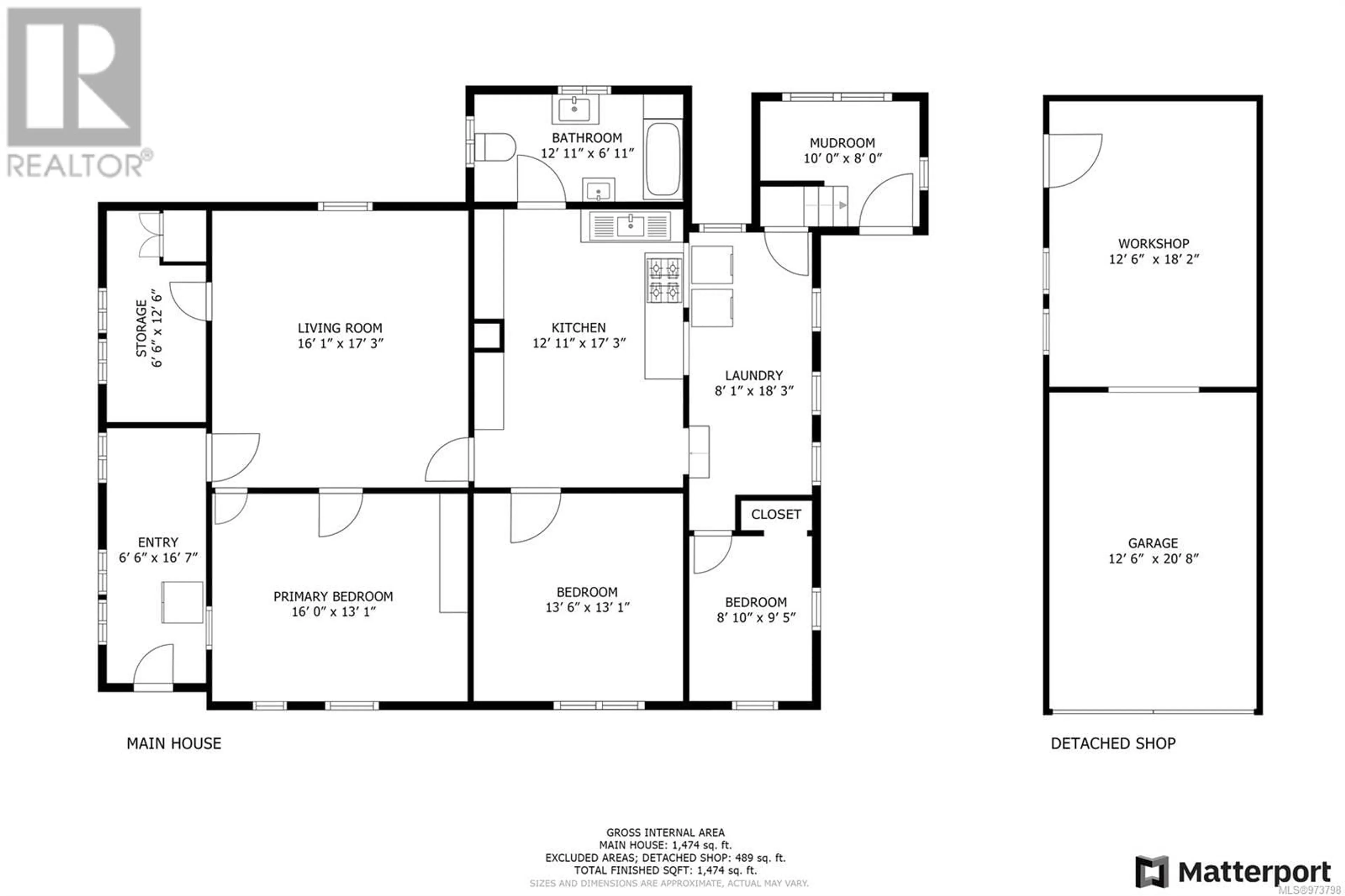 Floor plan for 3590 Small Rd, Courtenay British Columbia V9N3Z8