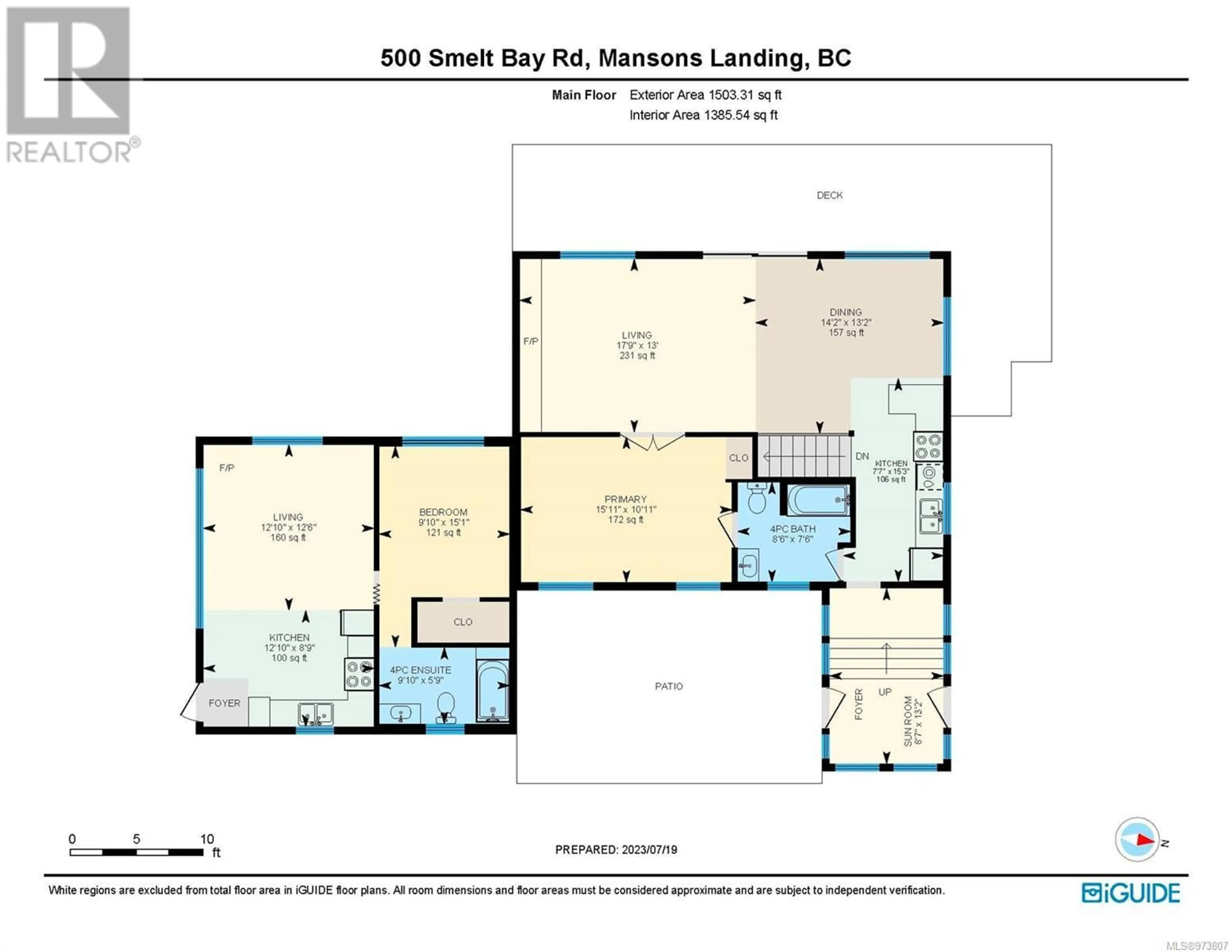 Floor plan for 500 Smelt Bay Rd, Cortes Island British Columbia V0P1K0