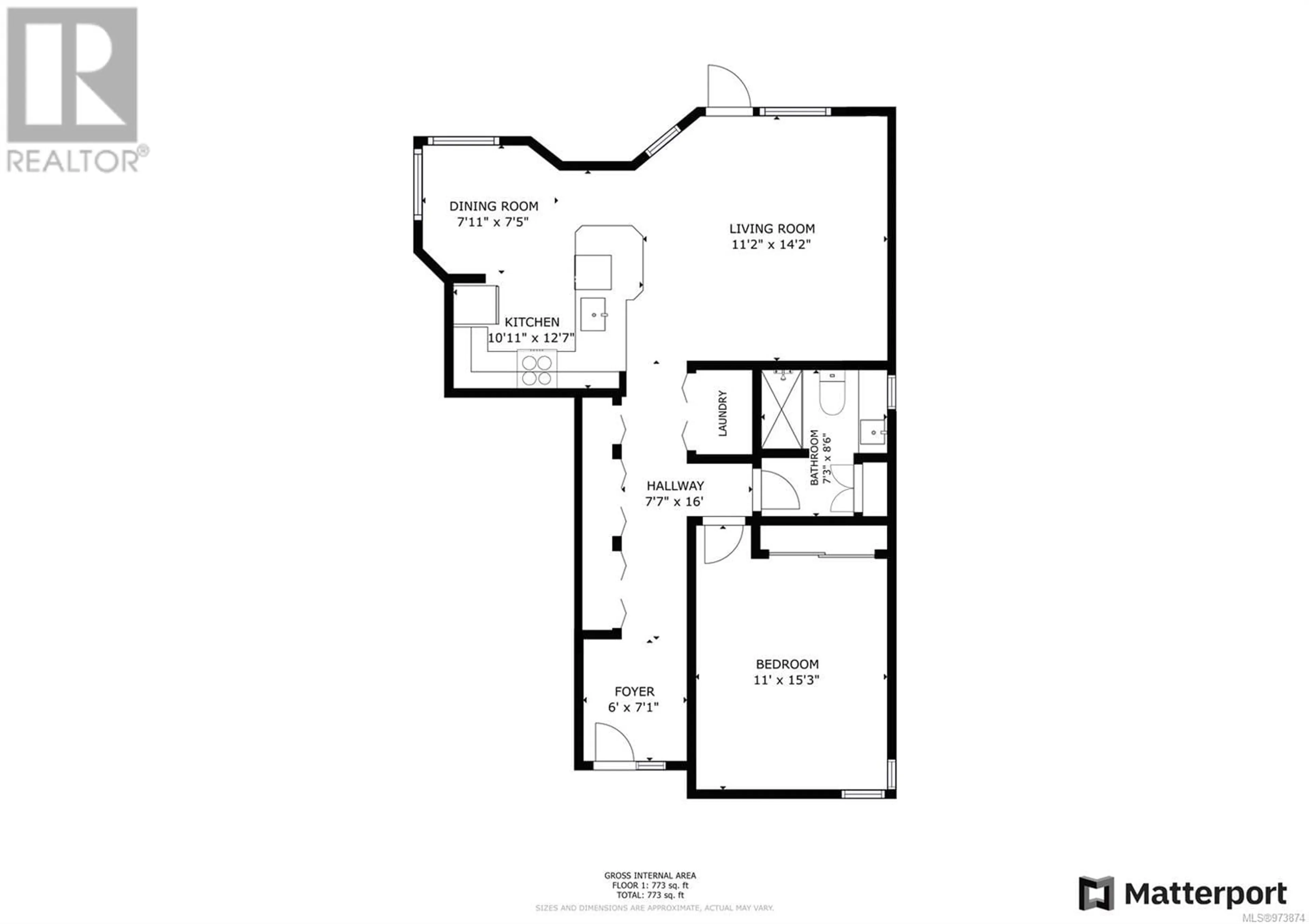 Floor plan for 1204 27 Island Hwy S, Campbell River British Columbia V9W1A2