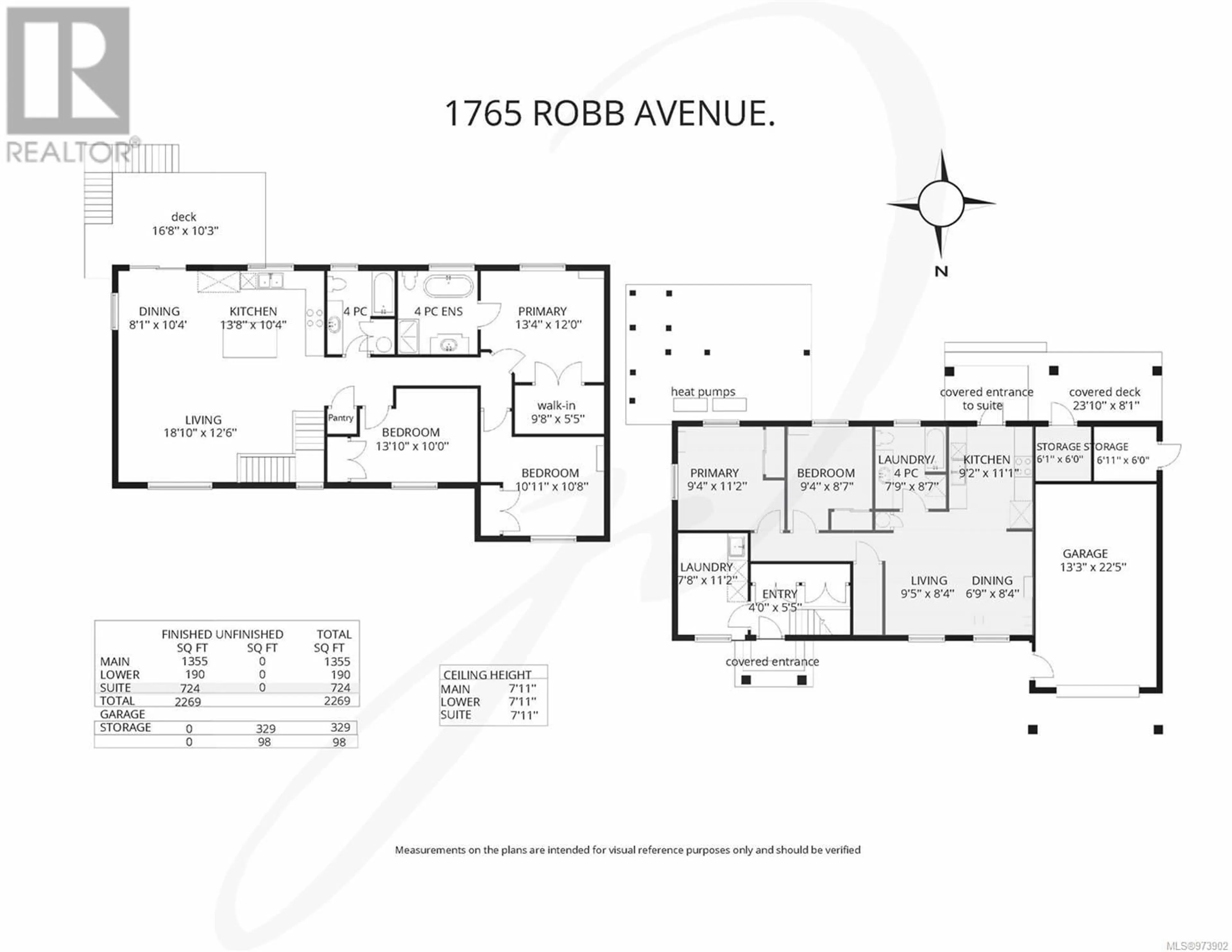 Floor plan for 1765 Robb Ave, Comox British Columbia V9M2W6