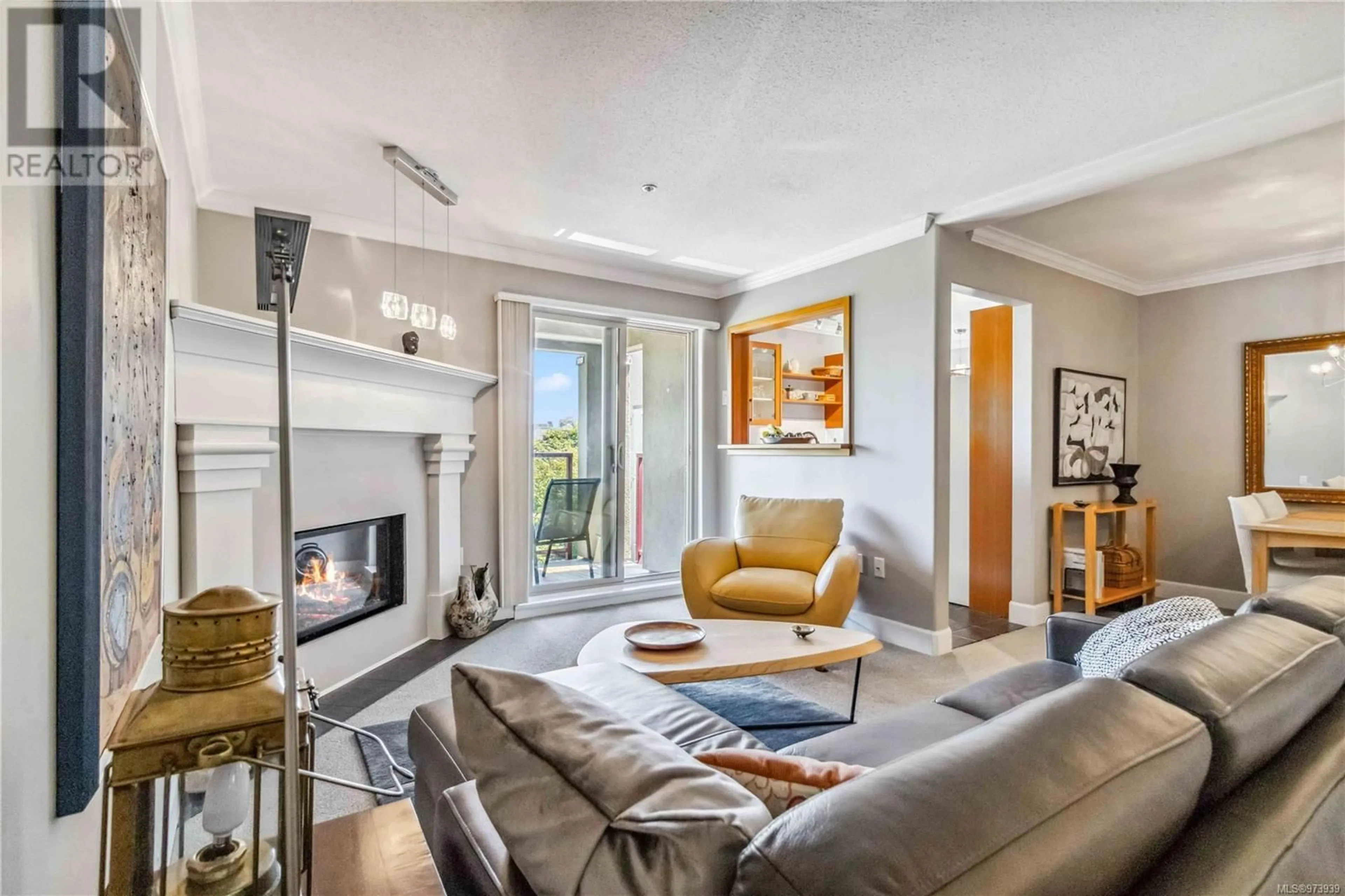 Living room, wood floors for 311 27 Songhees Rd, Victoria British Columbia V9A7M6