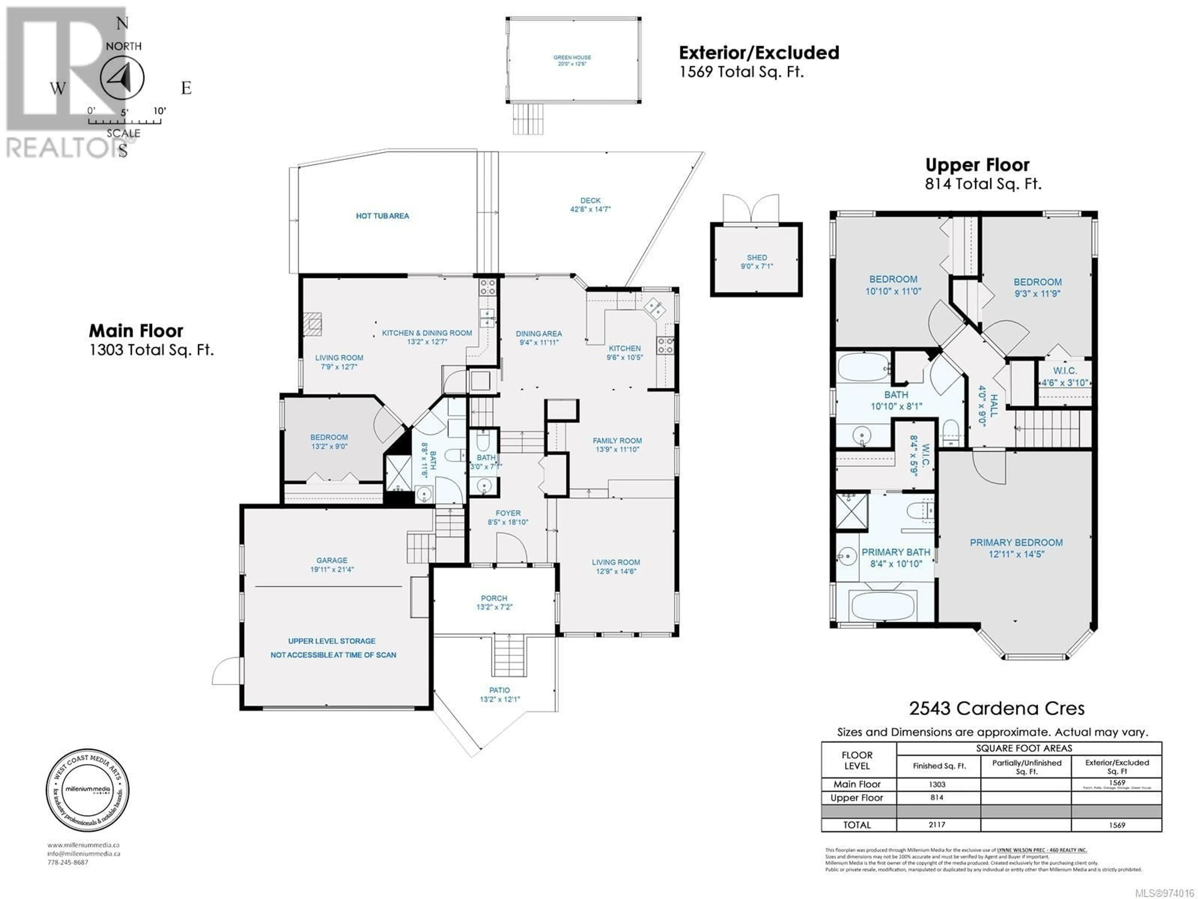 Floor plan for 2543 Cardena Cres, Port McNeill British Columbia V0N2R0