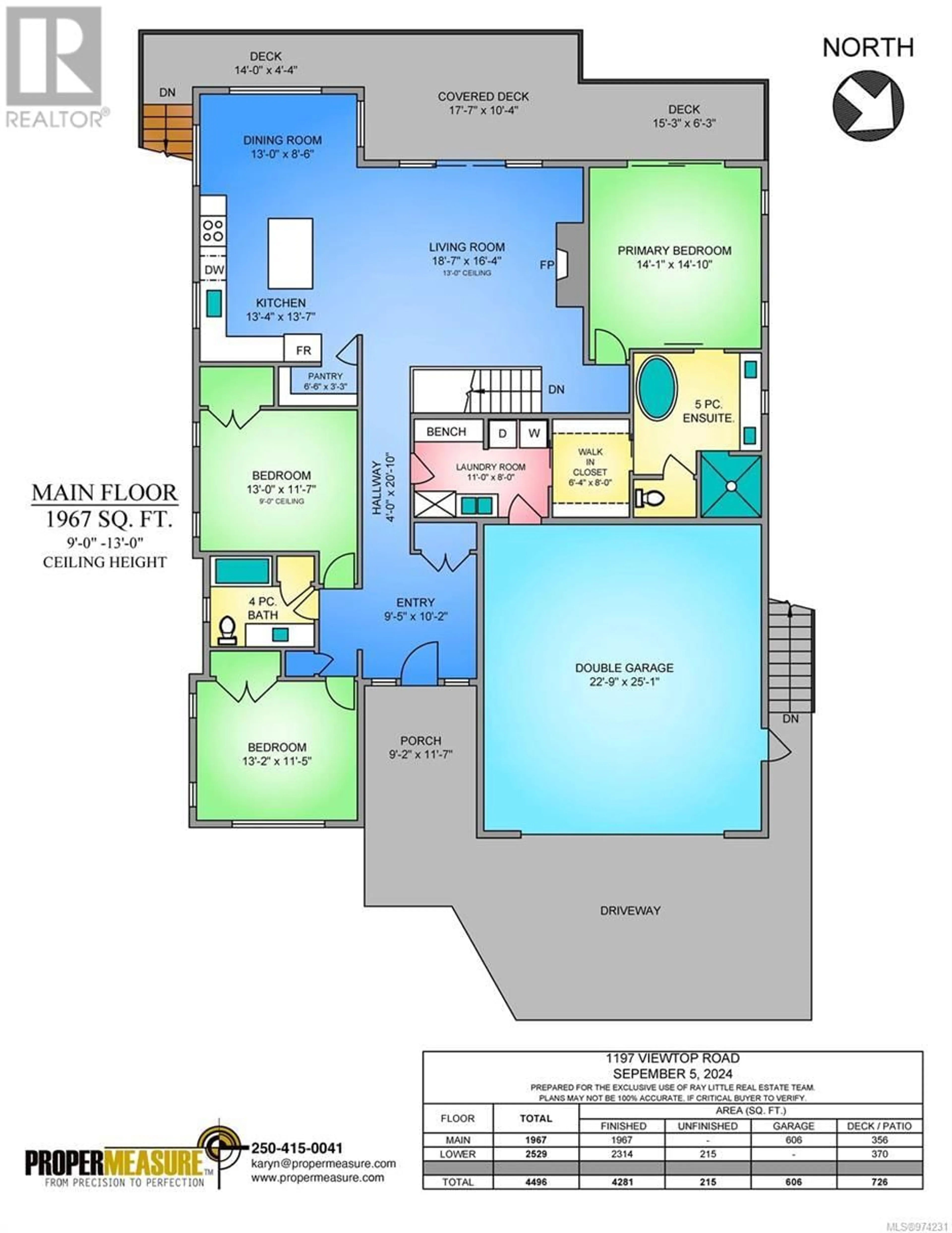 Floor plan for 1197 Viewtop Rd, Duncan British Columbia V9L5S7