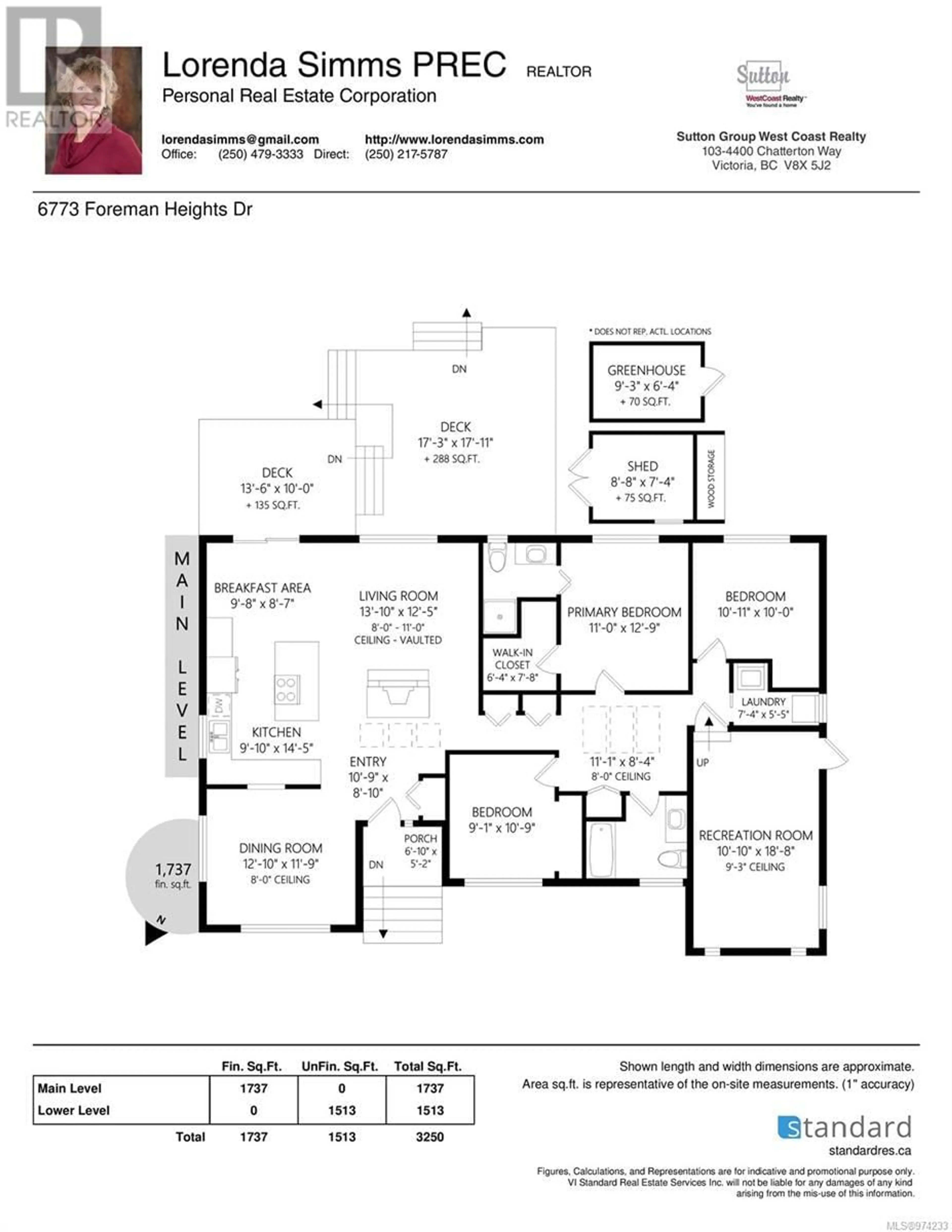 Floor plan for 6773 Foreman Heights Dr, Sooke British Columbia V9Z0L4