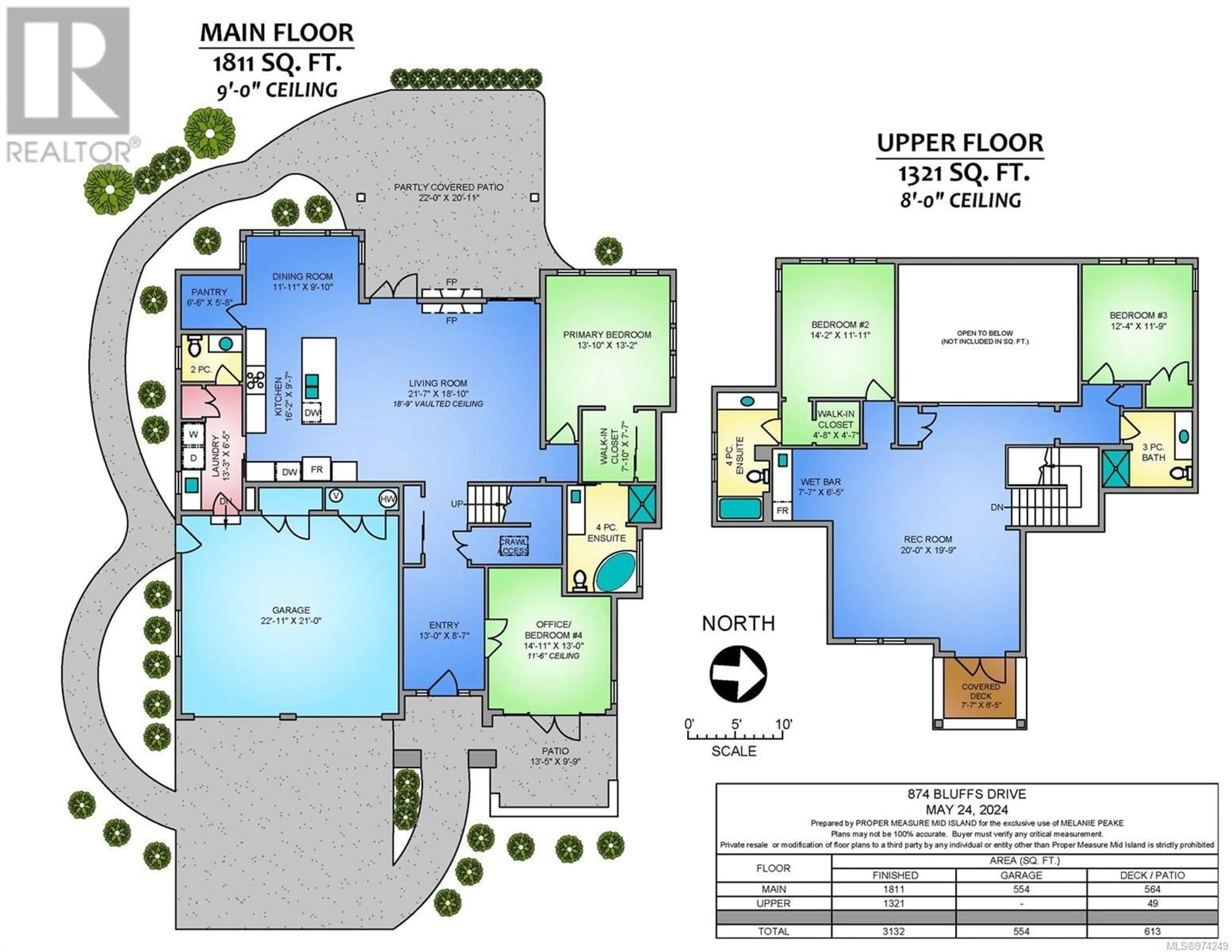 Floor plan for 874 Bluffs Dr, Qualicum Beach British Columbia V9K0A2