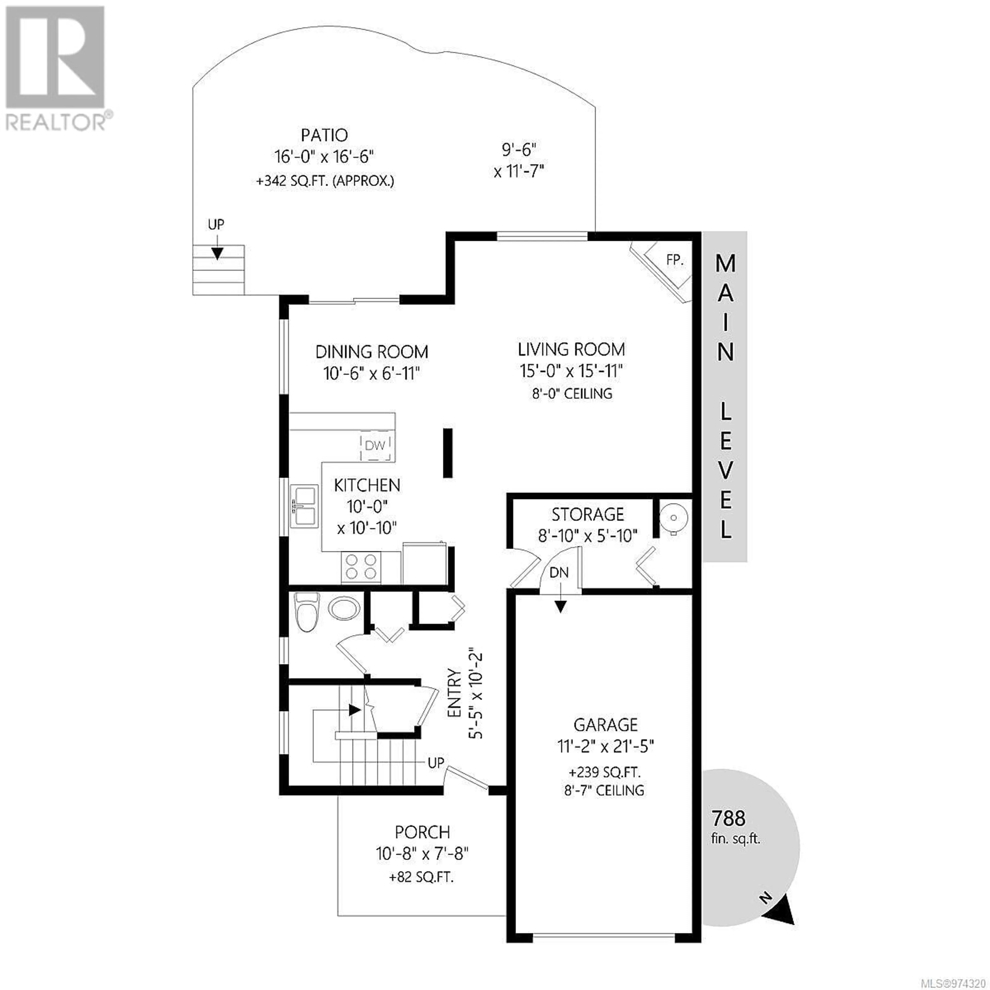 Floor plan for 5994 Rockridge Rd, Duncan British Columbia V9L6X3