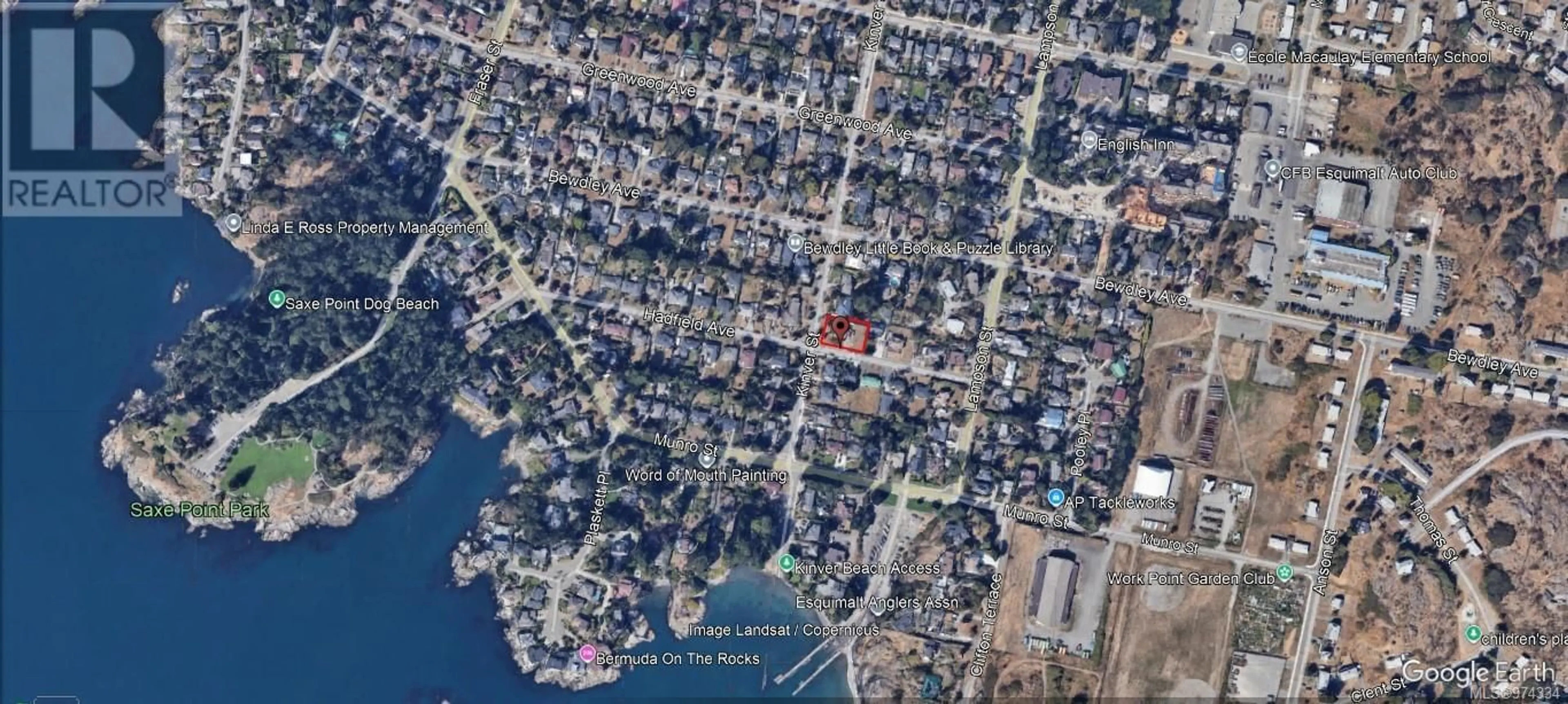 Picture of a map for 385 Kinver St, Esquimalt British Columbia V9A6C3