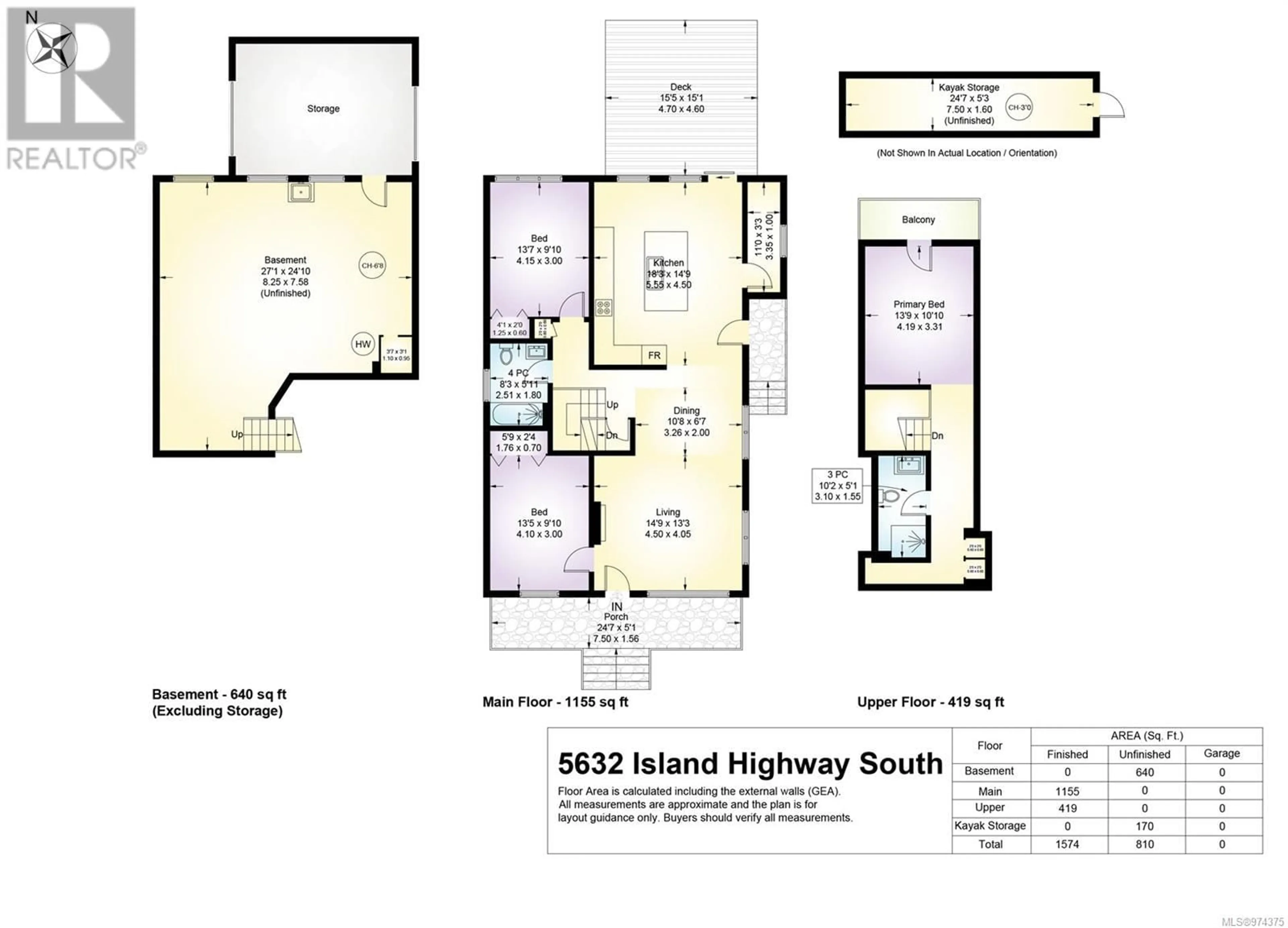 Floor plan for 5632 Island Hwy S, Union Bay British Columbia V0R1S0