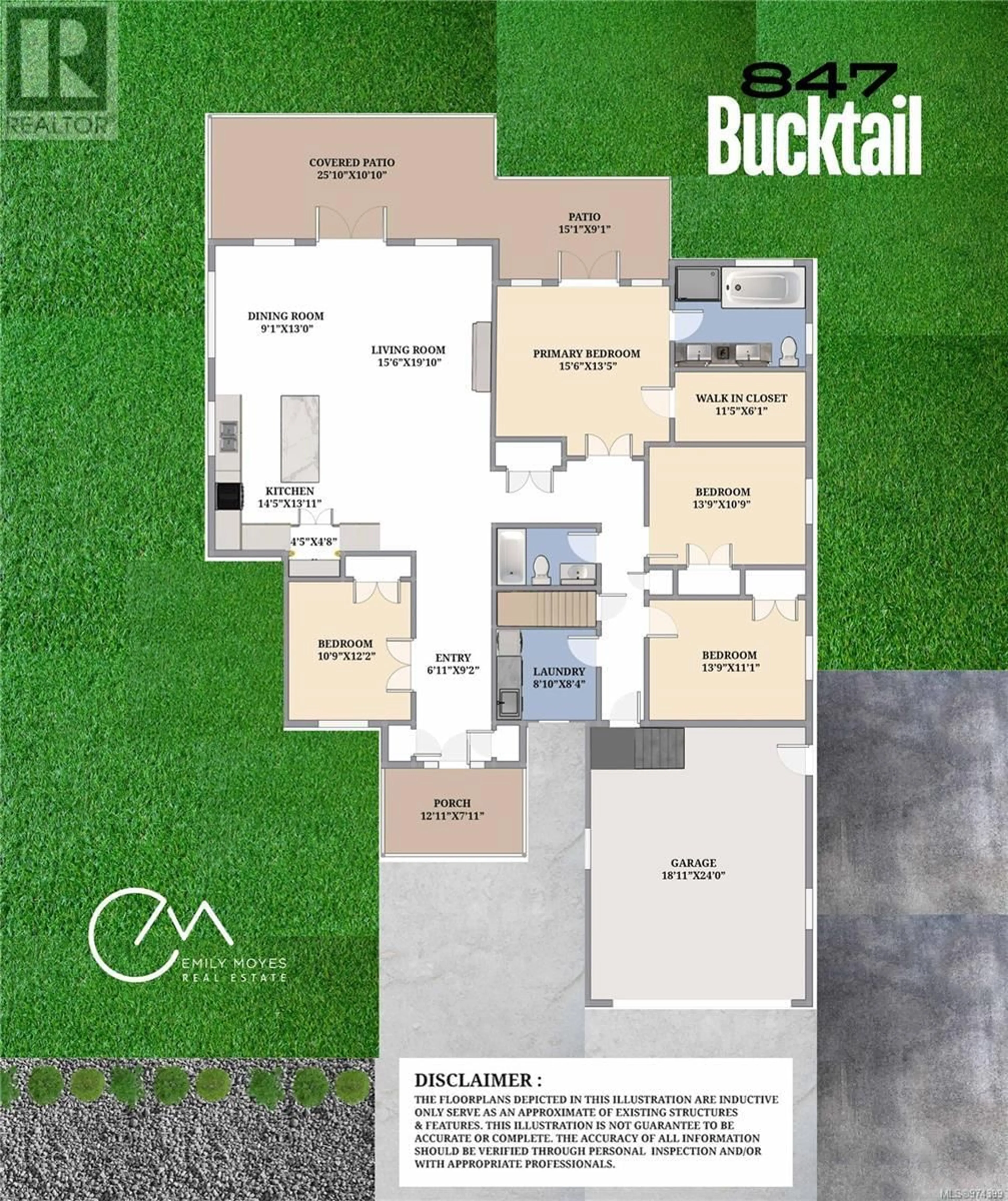 Floor plan for 847 Bucktail Rd, Mill Bay British Columbia V0R2P1