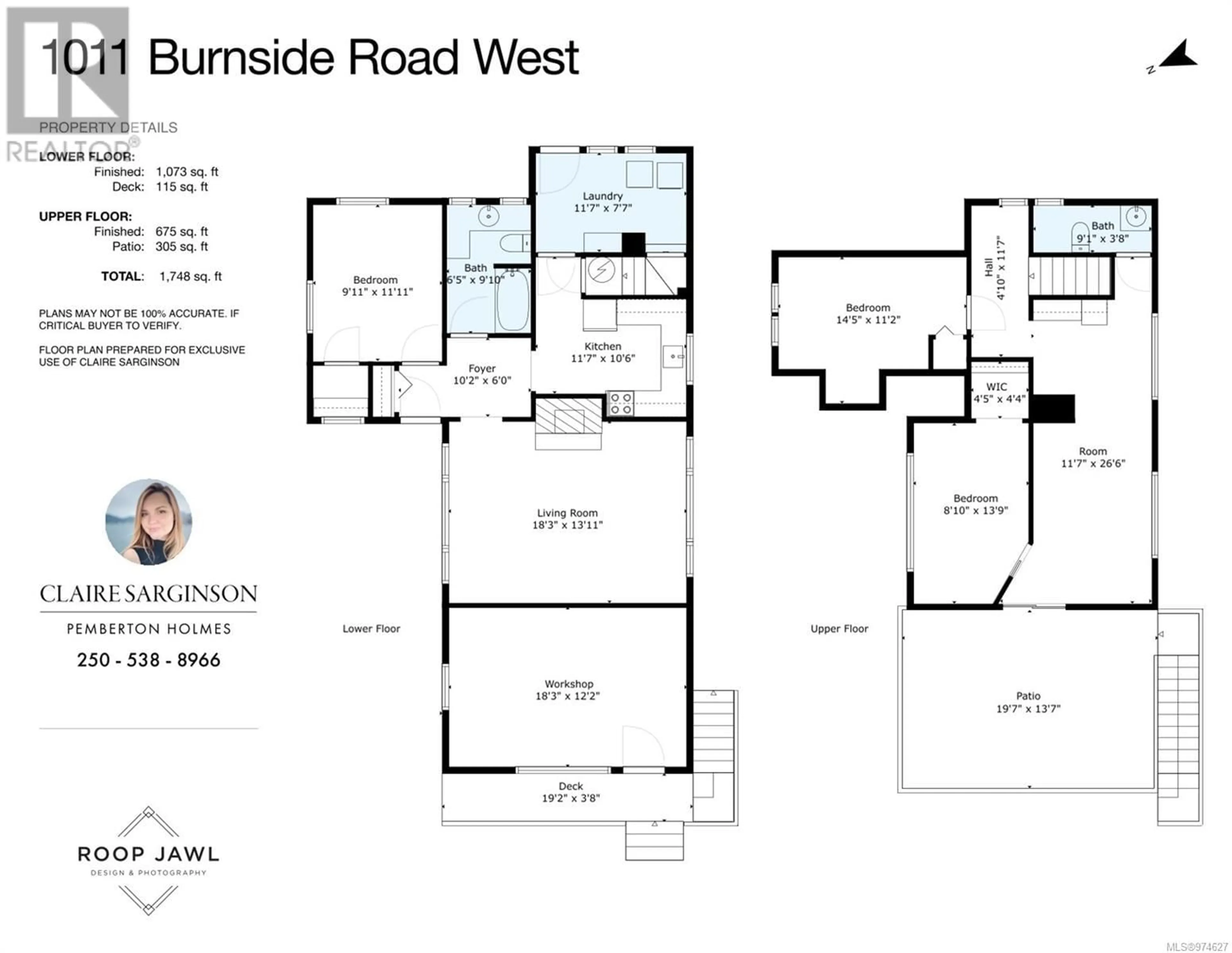 Floor plan for 1011 Burnside Rd W, Saanich British Columbia V8Z1N3