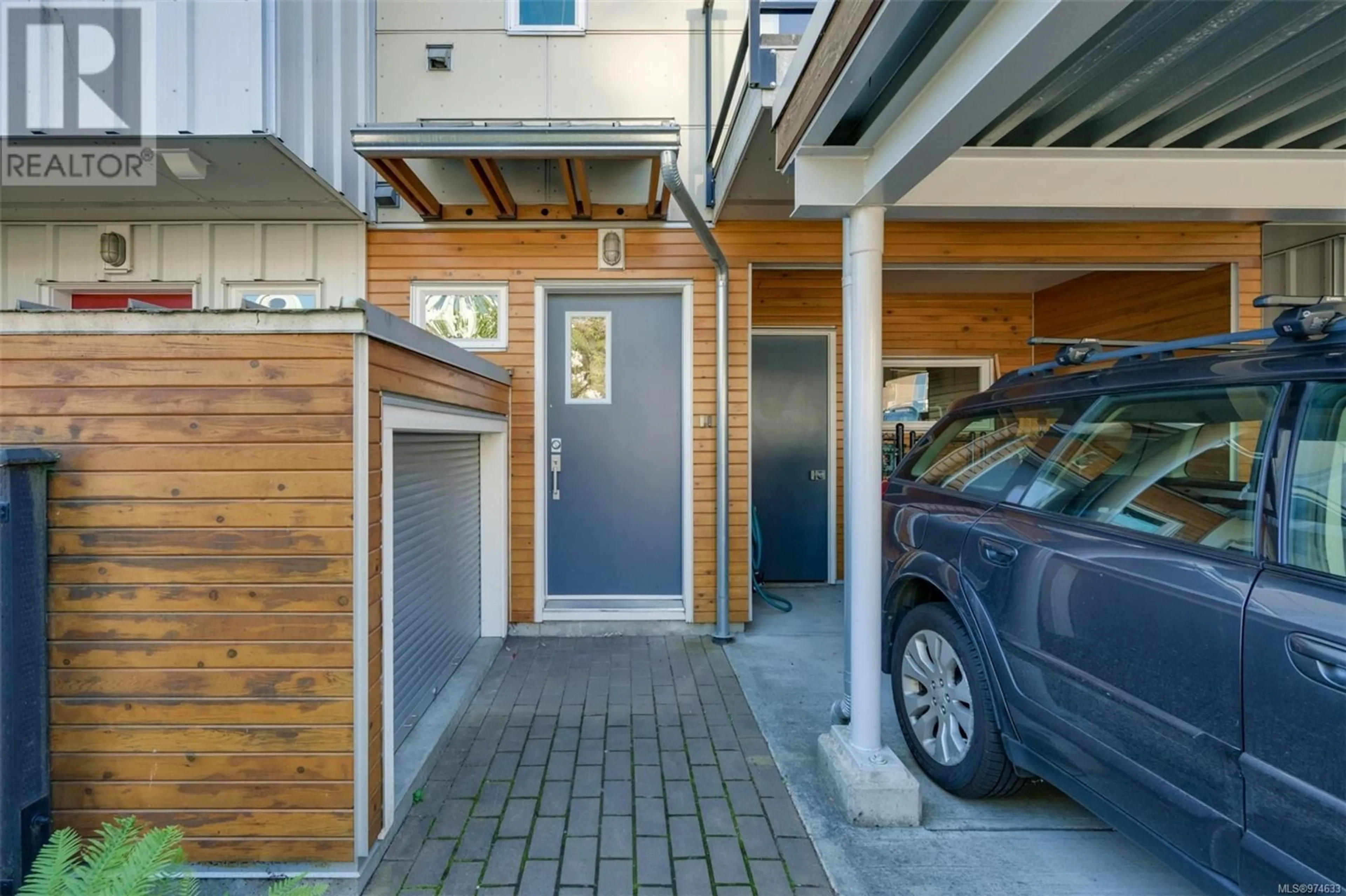 A pic from exterior of the house or condo, the street view for 26 785 Central Spur Rd, Victoria British Columbia V9A7S1