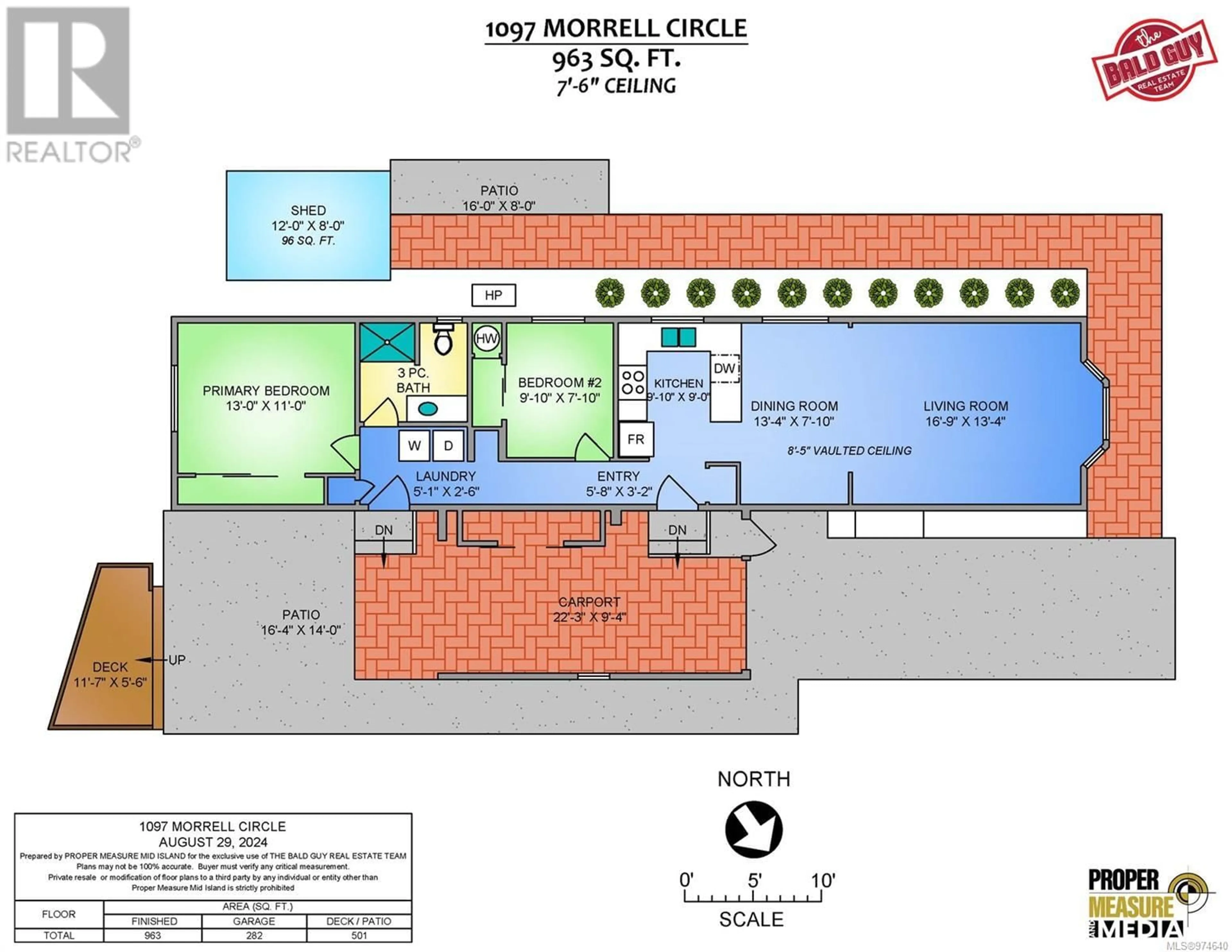 Floor plan for 1097 Morrell Cir, Nanaimo British Columbia V9R6K6