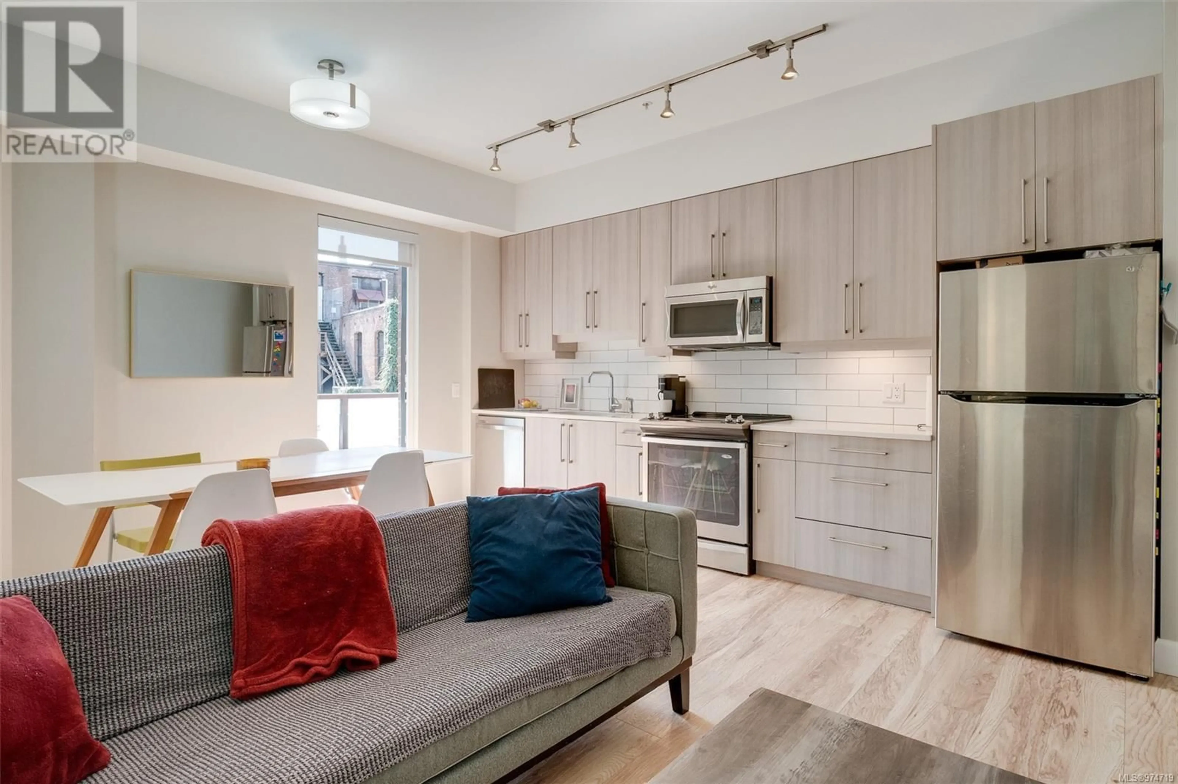 Open concept kitchen, unknown for 101 - 595 PANDORA AVENUE, Victoria British Columbia V8W1N5