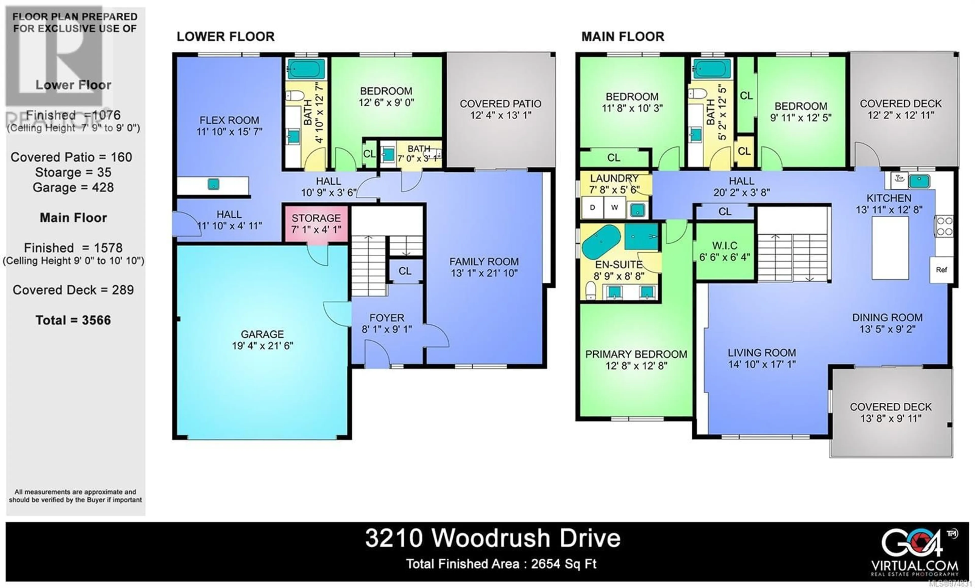 Floor plan for 3210 Woodrush Dr, Duncan British Columbia V9L0J9