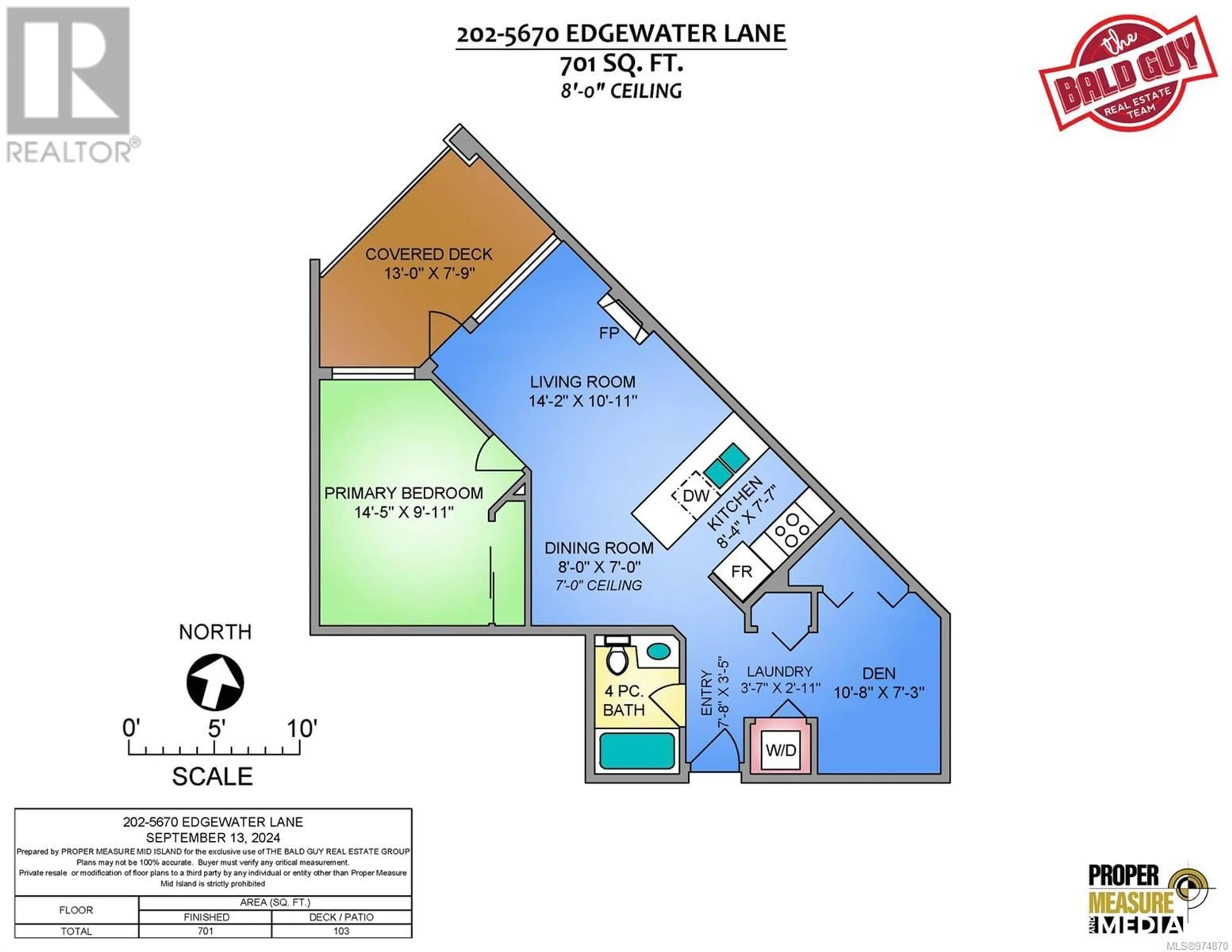 Floor plan for 202 5670 Edgewater Lane, Nanaimo British Columbia V9T6K1