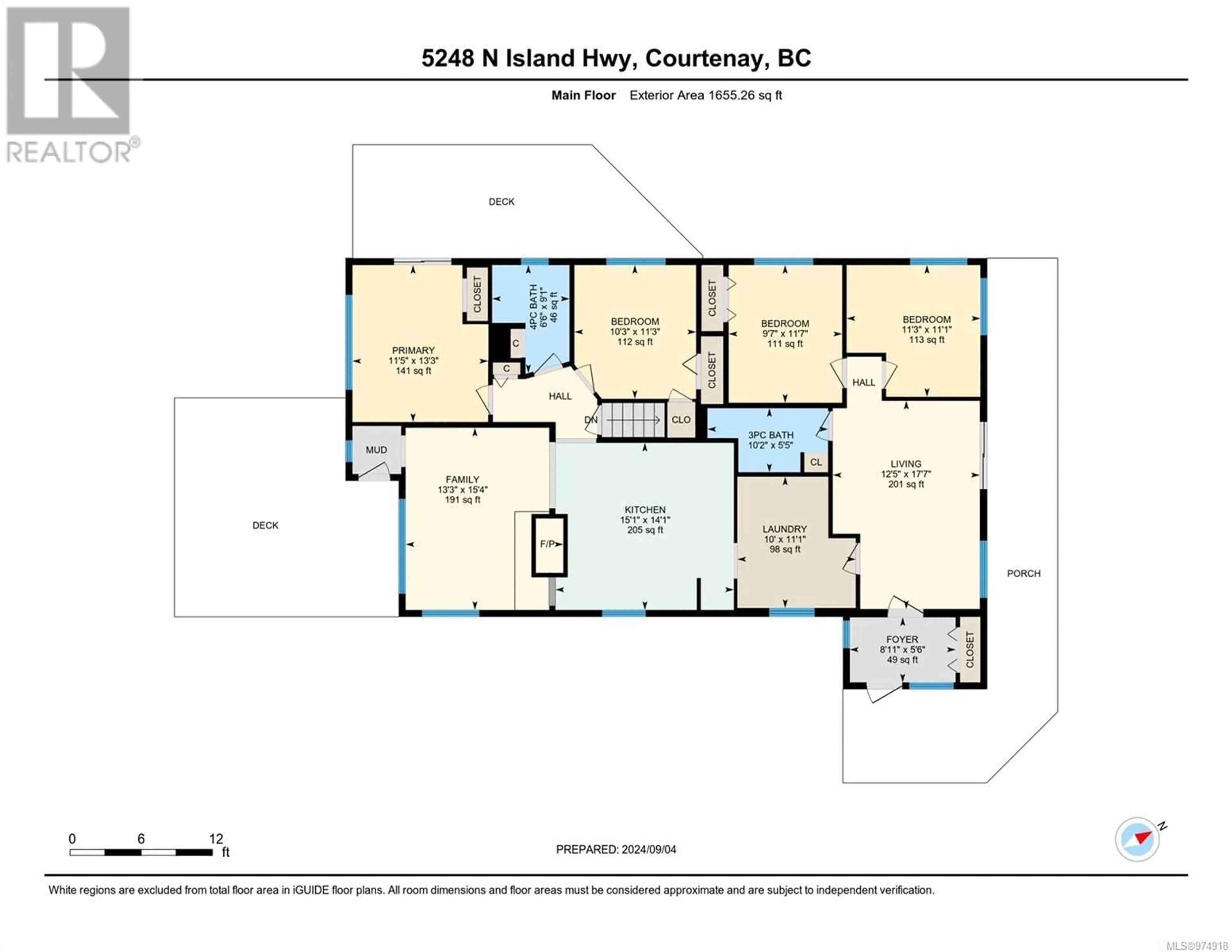 Floor plan for 5248 Island Hwy N, Courtenay British Columbia V9J1S7