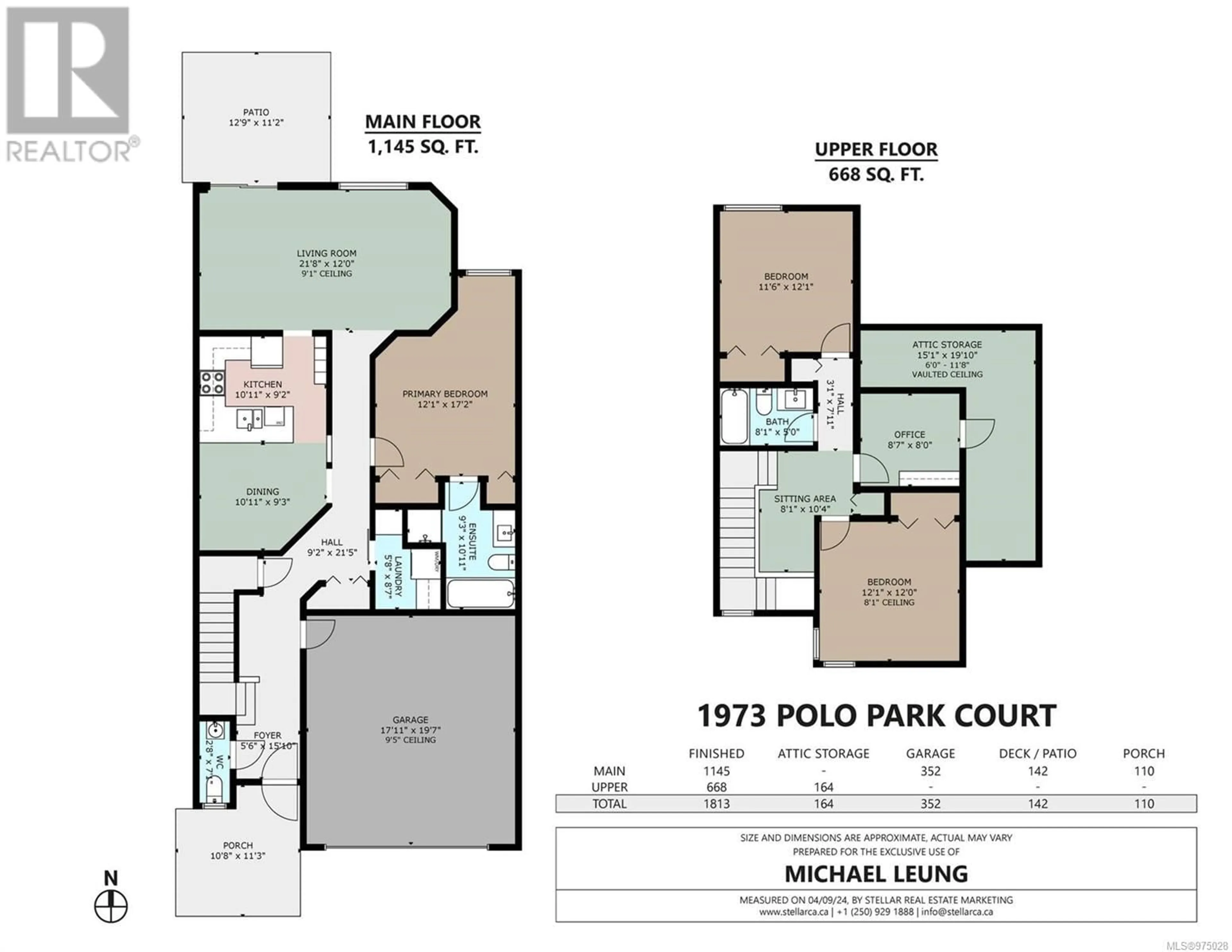 Floor plan for 1973 Polo Park Crt, Central Saanich British Columbia V8M2K1