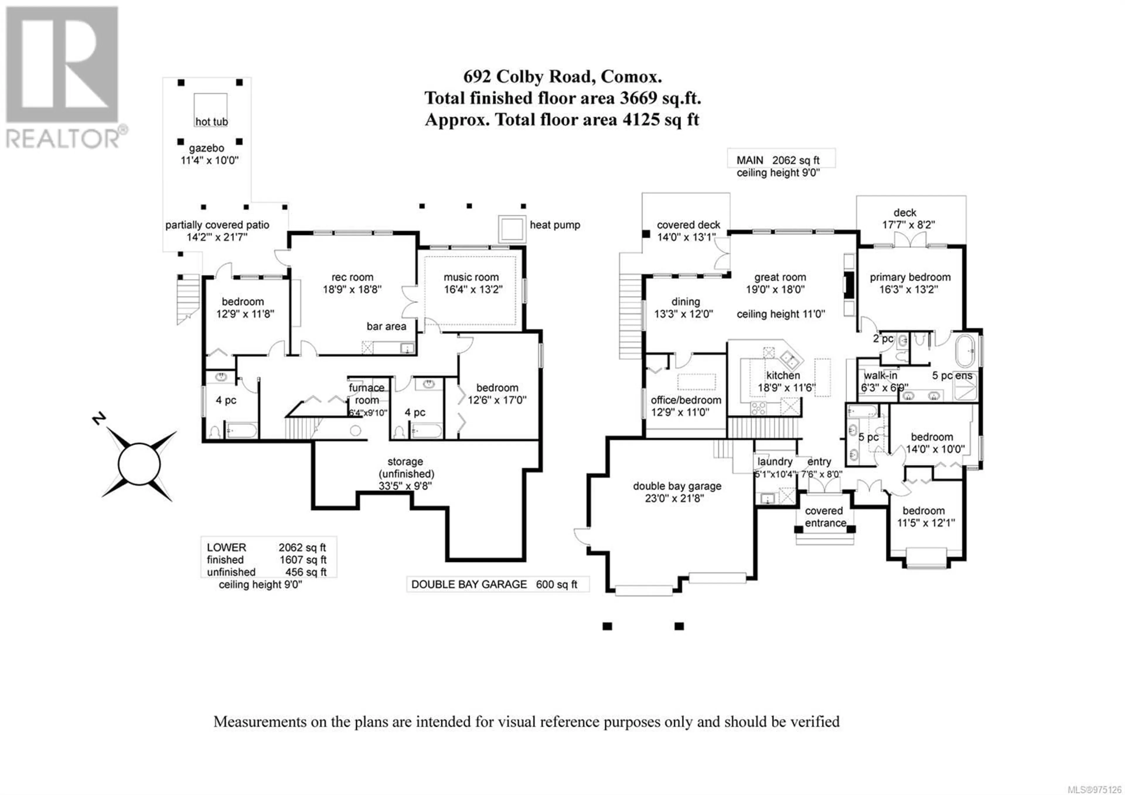 Floor plan for 692 Colby Rd, Comox British Columbia V9M4H8