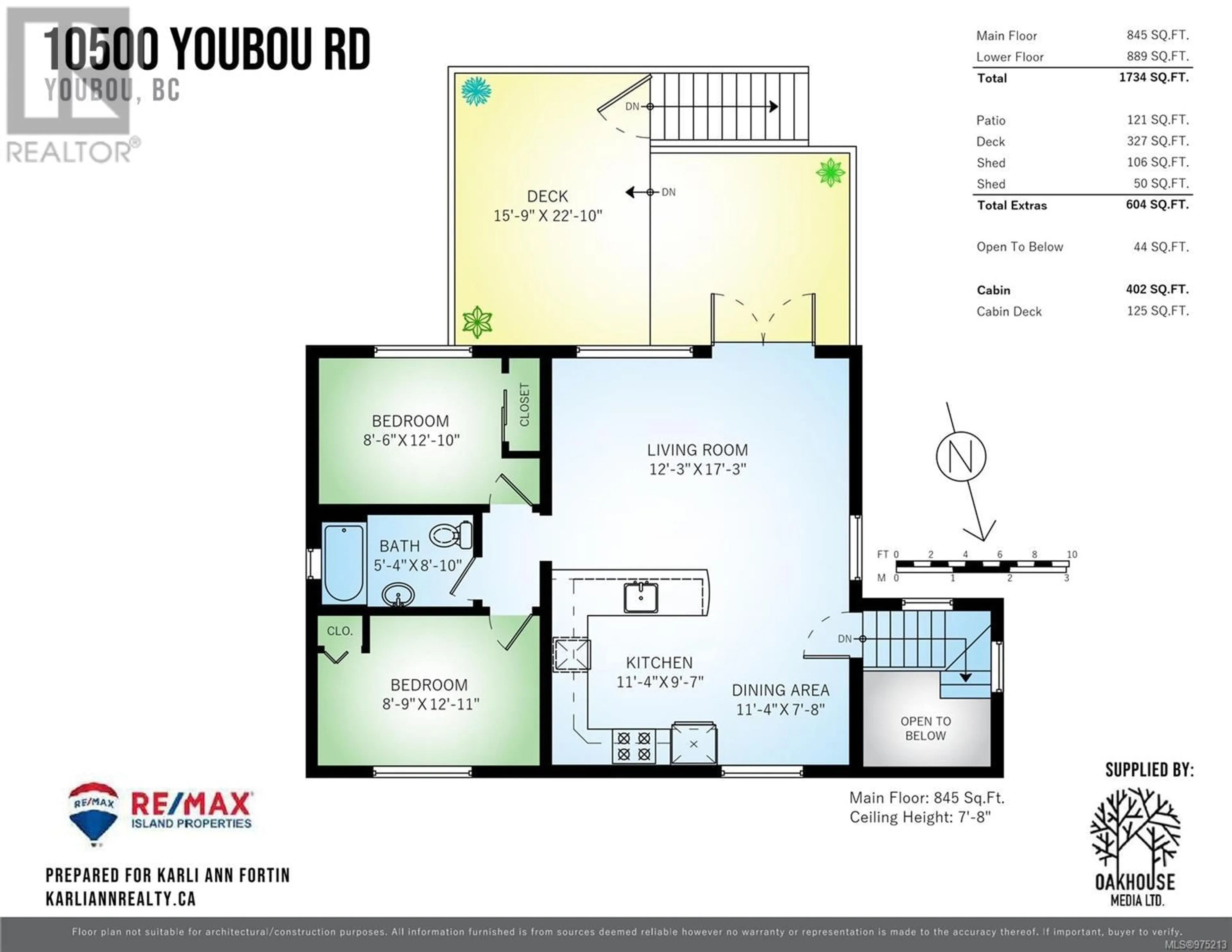 Floor plan for 10500 Youbou Rd, Youbou British Columbia V0R3E1