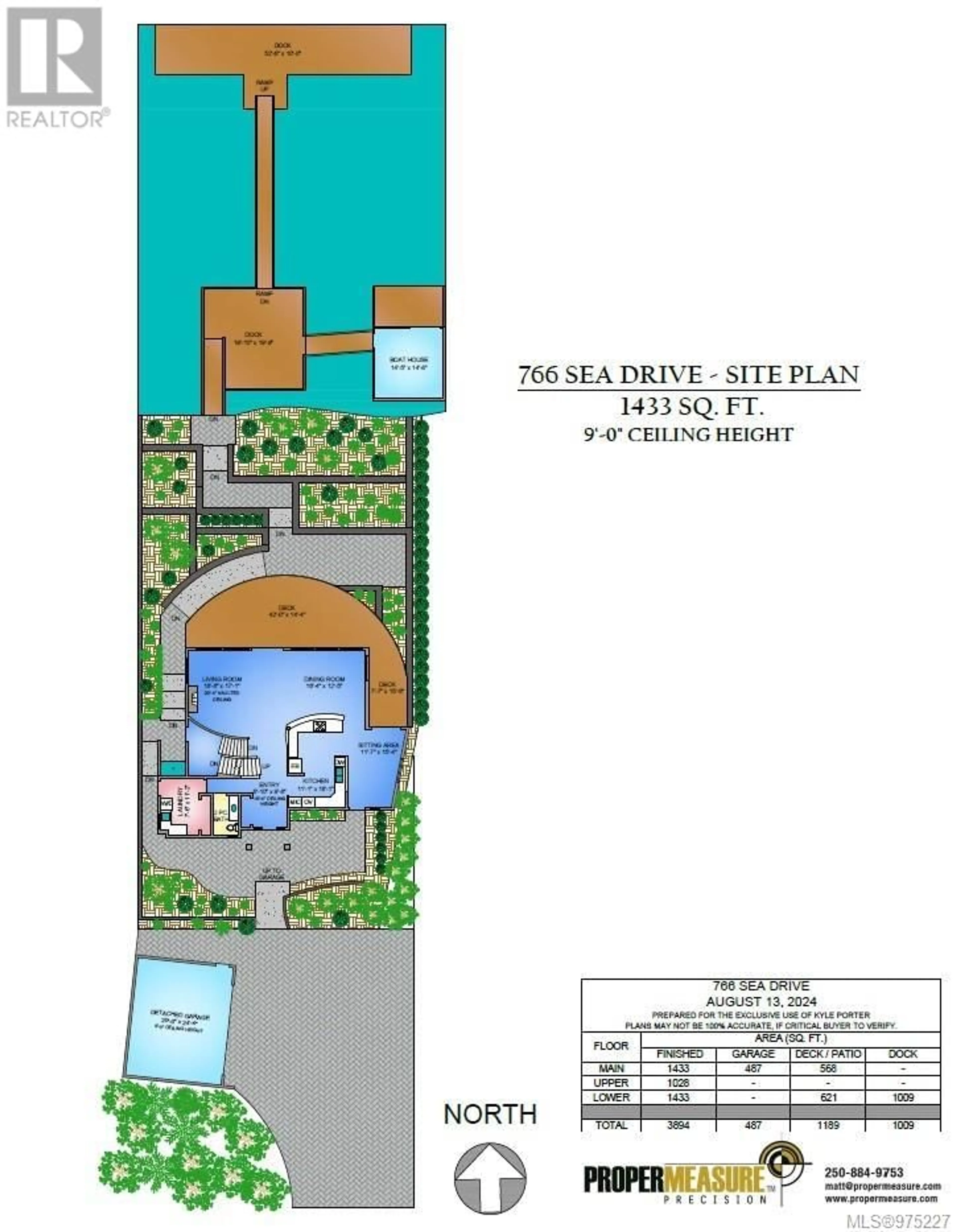 Floor plan for 766 Sea Dr, Central Saanich British Columbia V8M1B1