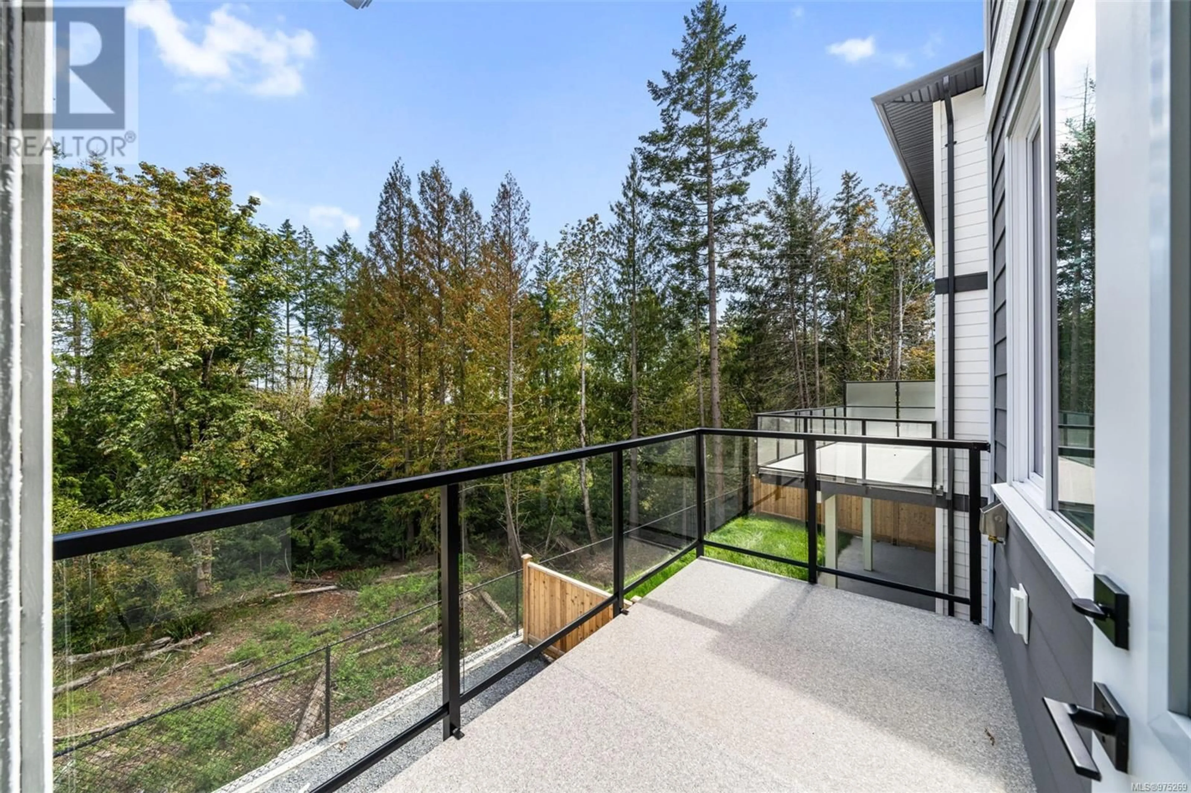 Patio, the fenced backyard for 1536 Marble Pl, Langford British Columbia V9B7A2