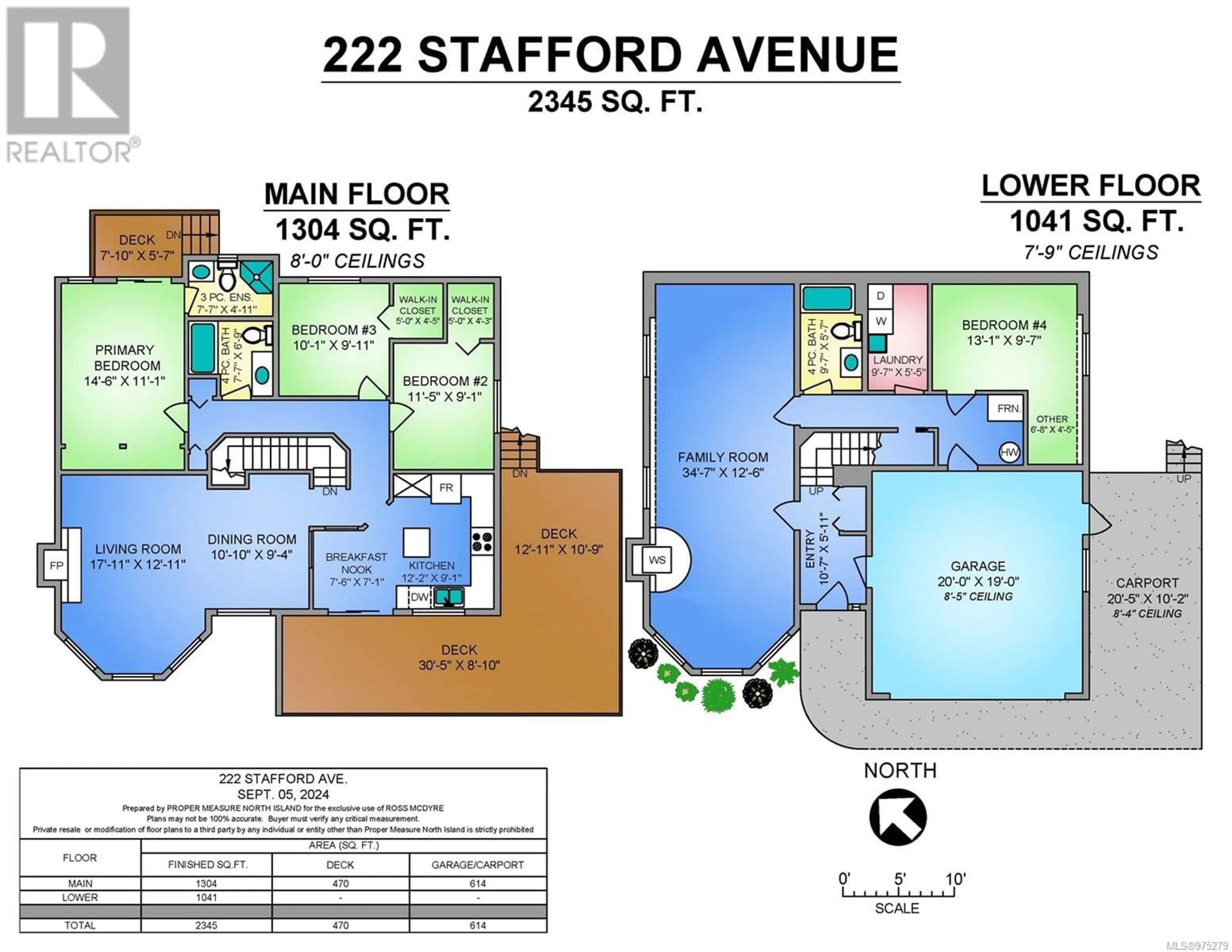 Floor plan for 222 Stafford Ave, Courtenay British Columbia V9N6Z3