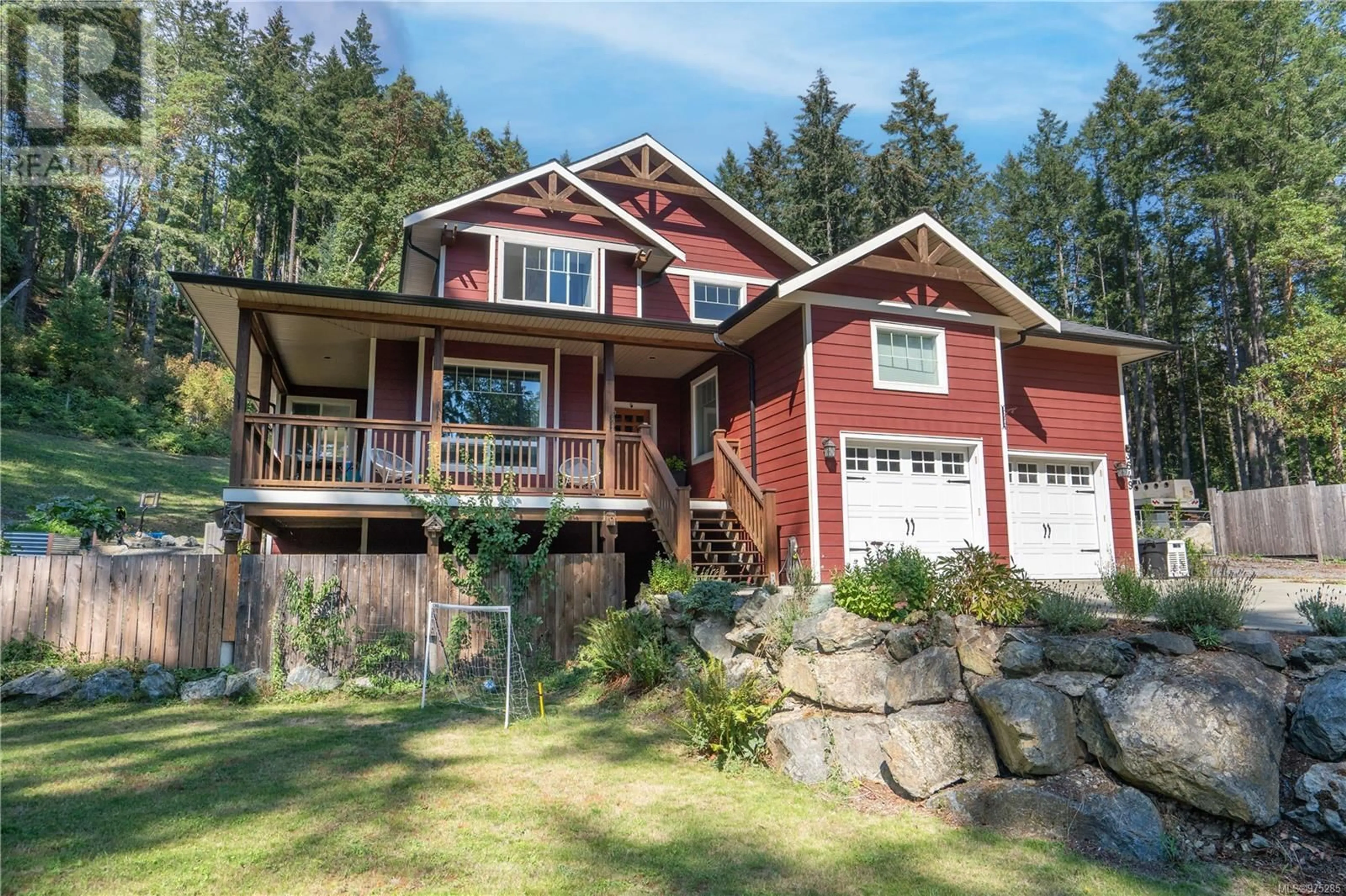 Frontside or backside of a home, cottage for 3649 Robb Pl, Highlands British Columbia V9E1C8