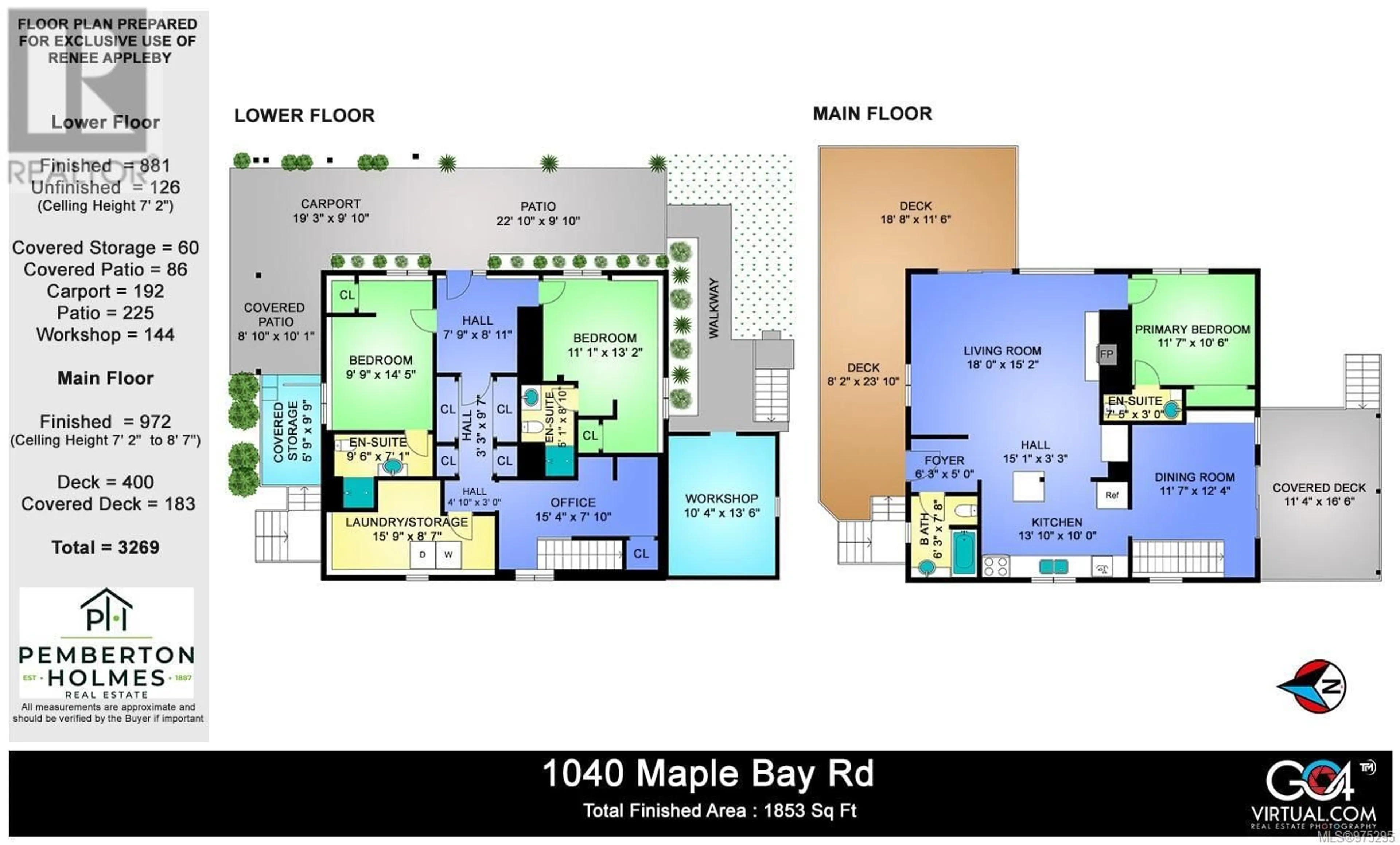 Floor plan for 1040 Maple Bay Rd, Duncan British Columbia V9L5X1